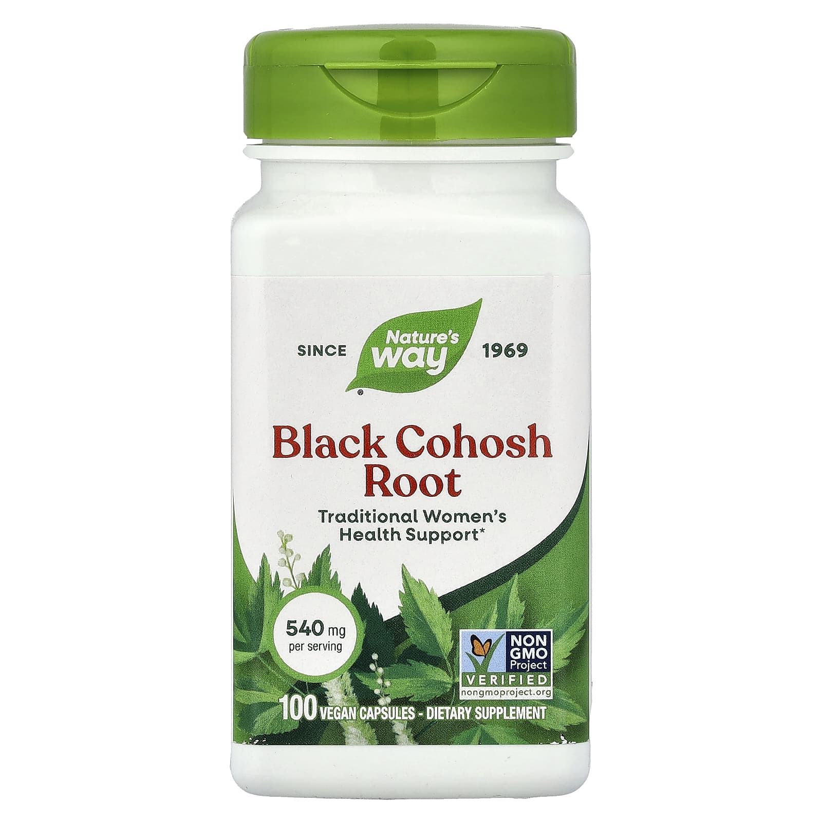 Nature's Way Black Cohosh Root – 100 gélules véganes — Tunisie