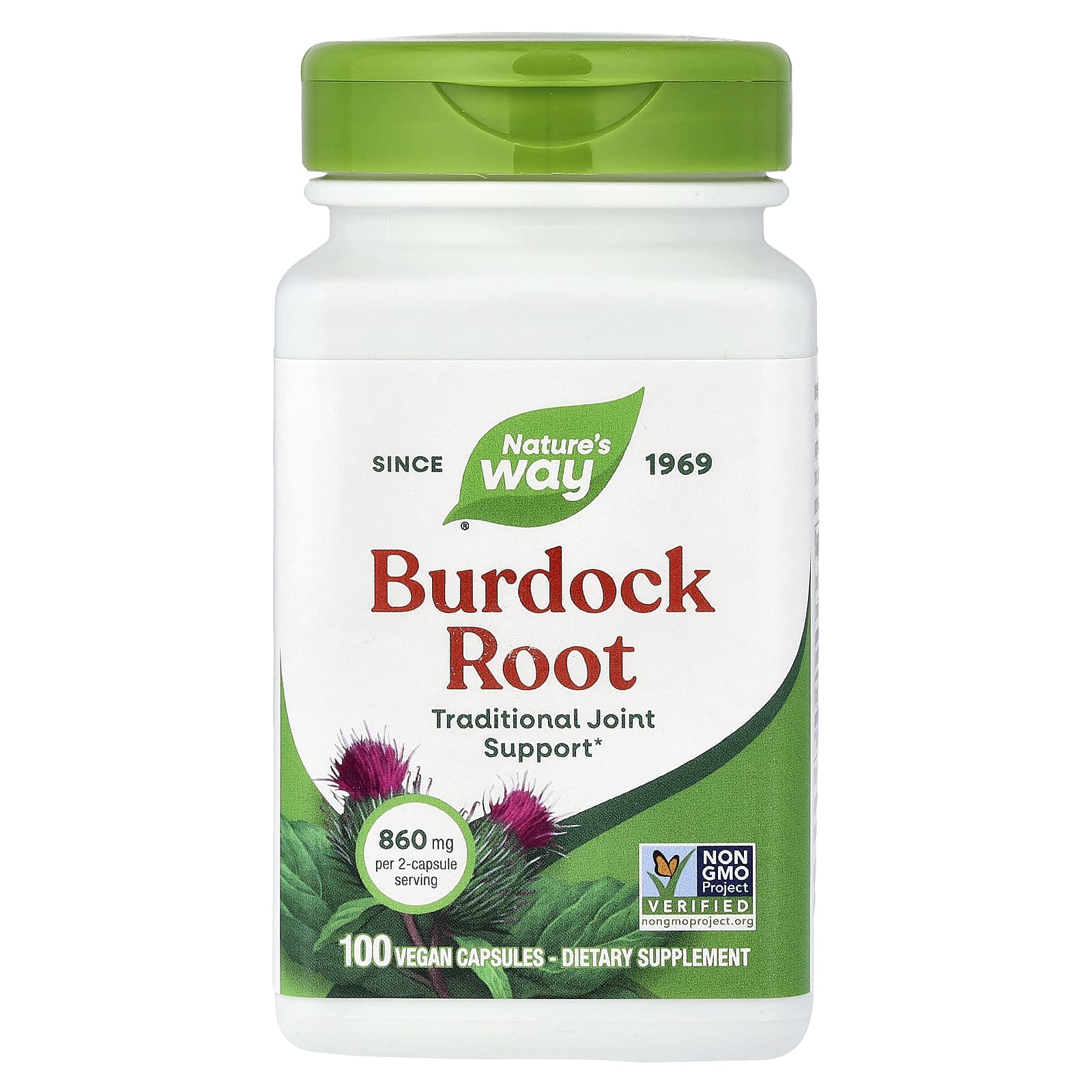 Nature's Way Burdock Root – 100 gélules véganes — Tunisie