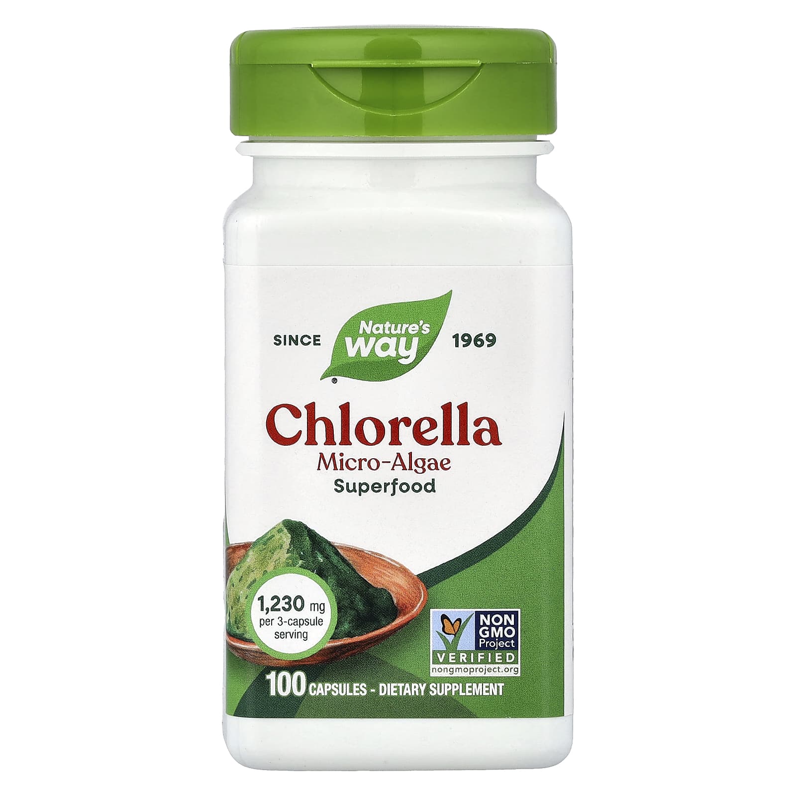 Nature's Way Chlorella Micro-Algae – 100 gélules — Tunisie