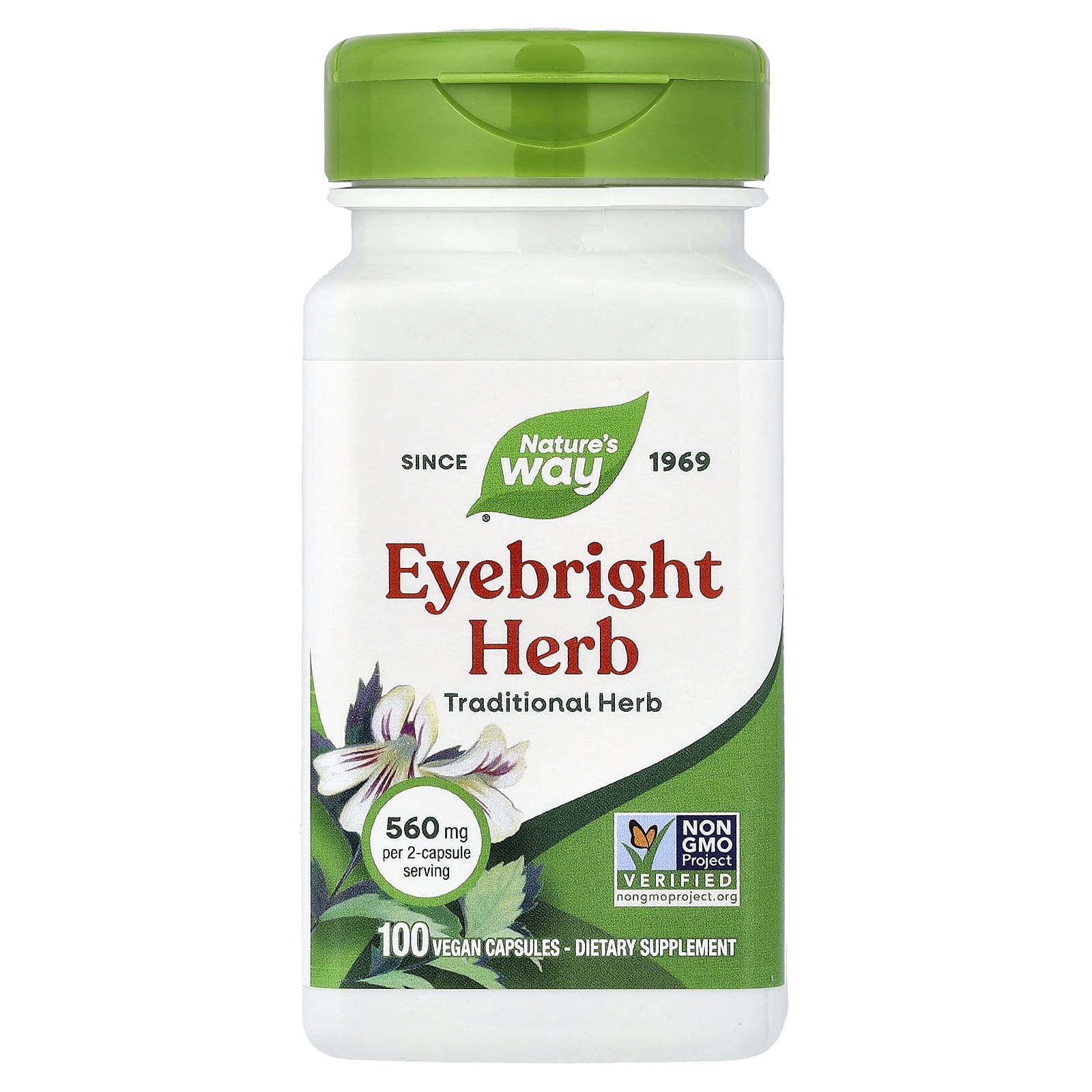 Nature's Way Eyebright Herb – 100 gélules véganes — Tunisie