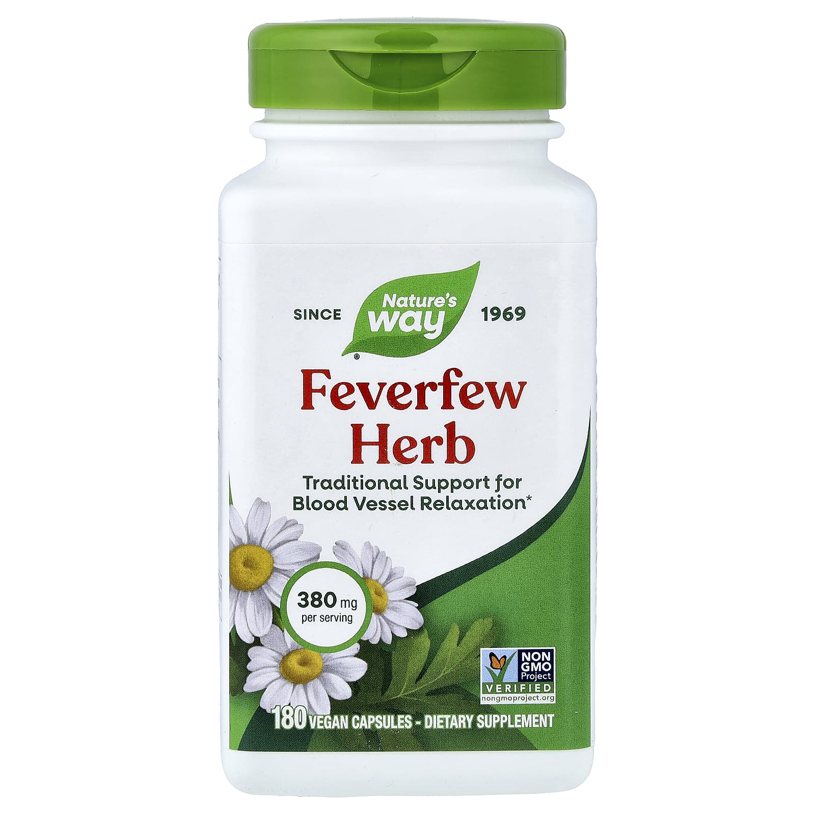 Nature's Way Feverfew Herb – 180 gélules véganes — Tunisie