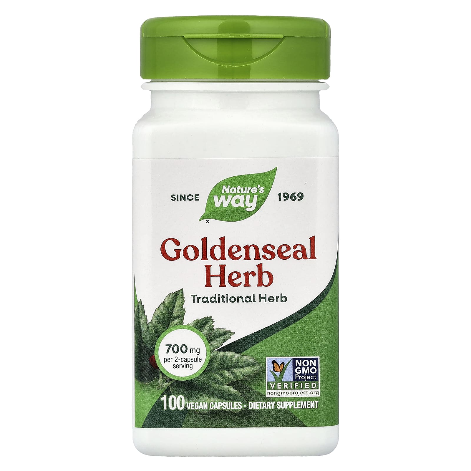 Nature's Way Goldenseal Herb – 100 gélules véganes — Tunisie