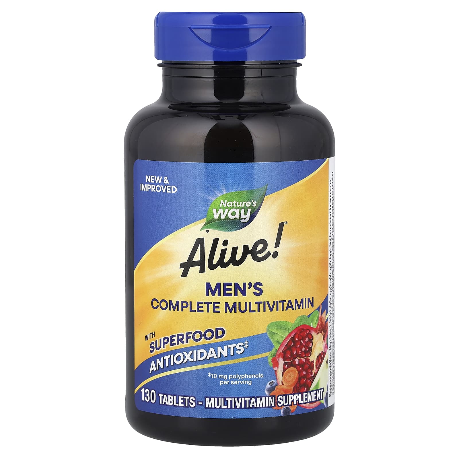 Nature's Way Alive! Men's Complete Multivitamin – 130 comprimés — Tunisie