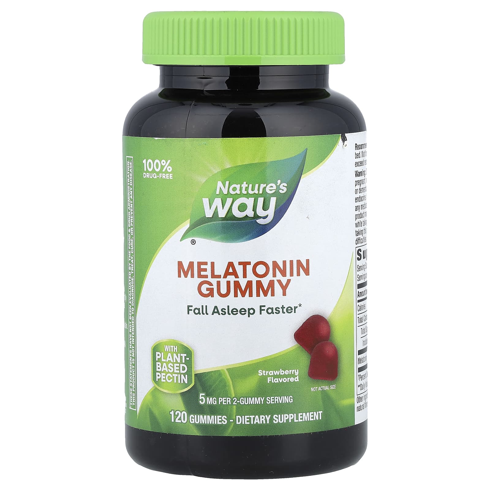 Nature's Way Melatonin Gummy – Strawberry – 120 gommes — Tunisie