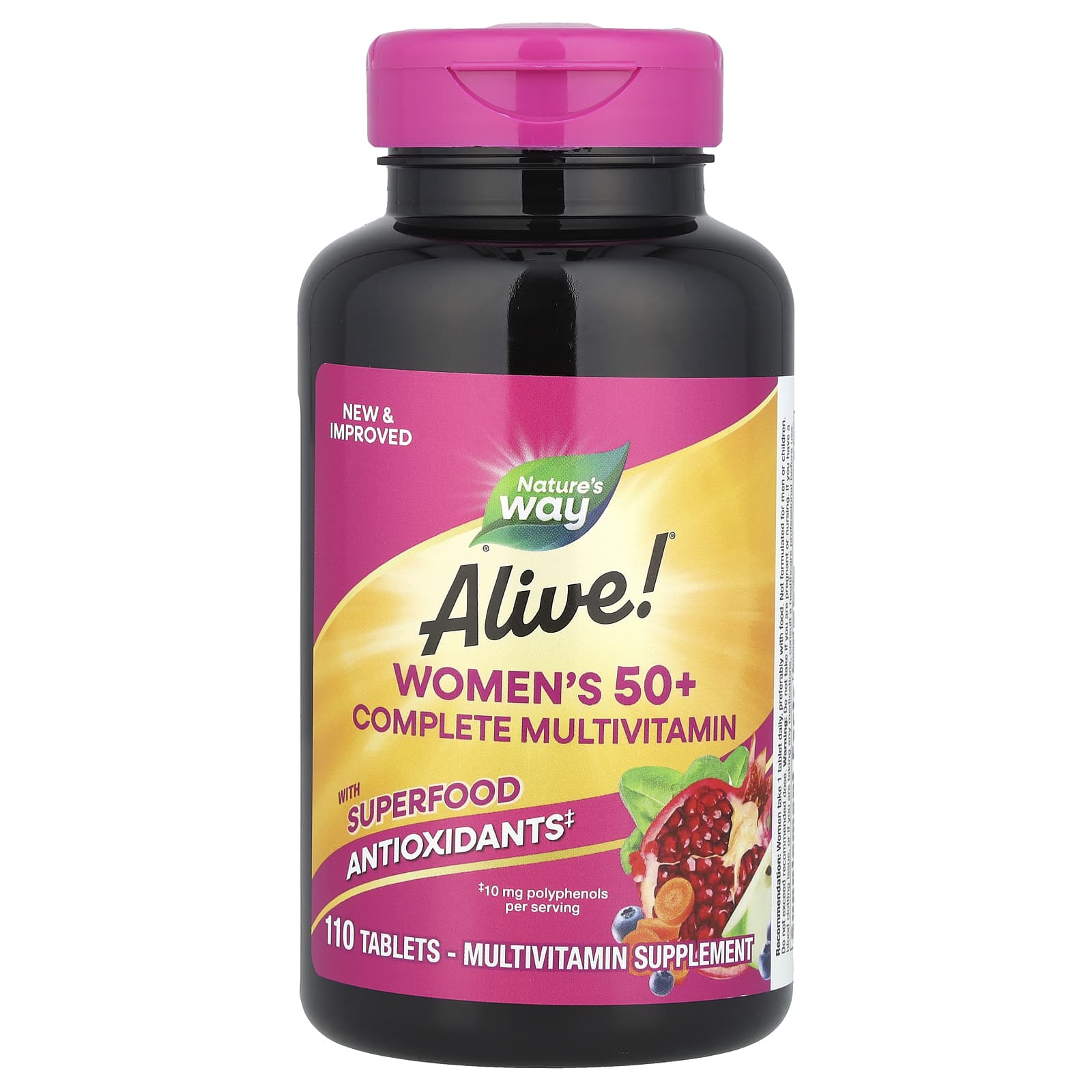 Nature's Way Alive! Women's 50+ Complete Multivitamin – 110 comprimés — Tunisie
