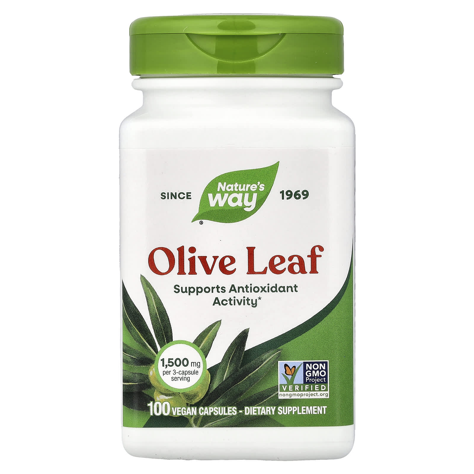 Nature's Way Olive Leaf – 100 gélules véganes — Tunisie