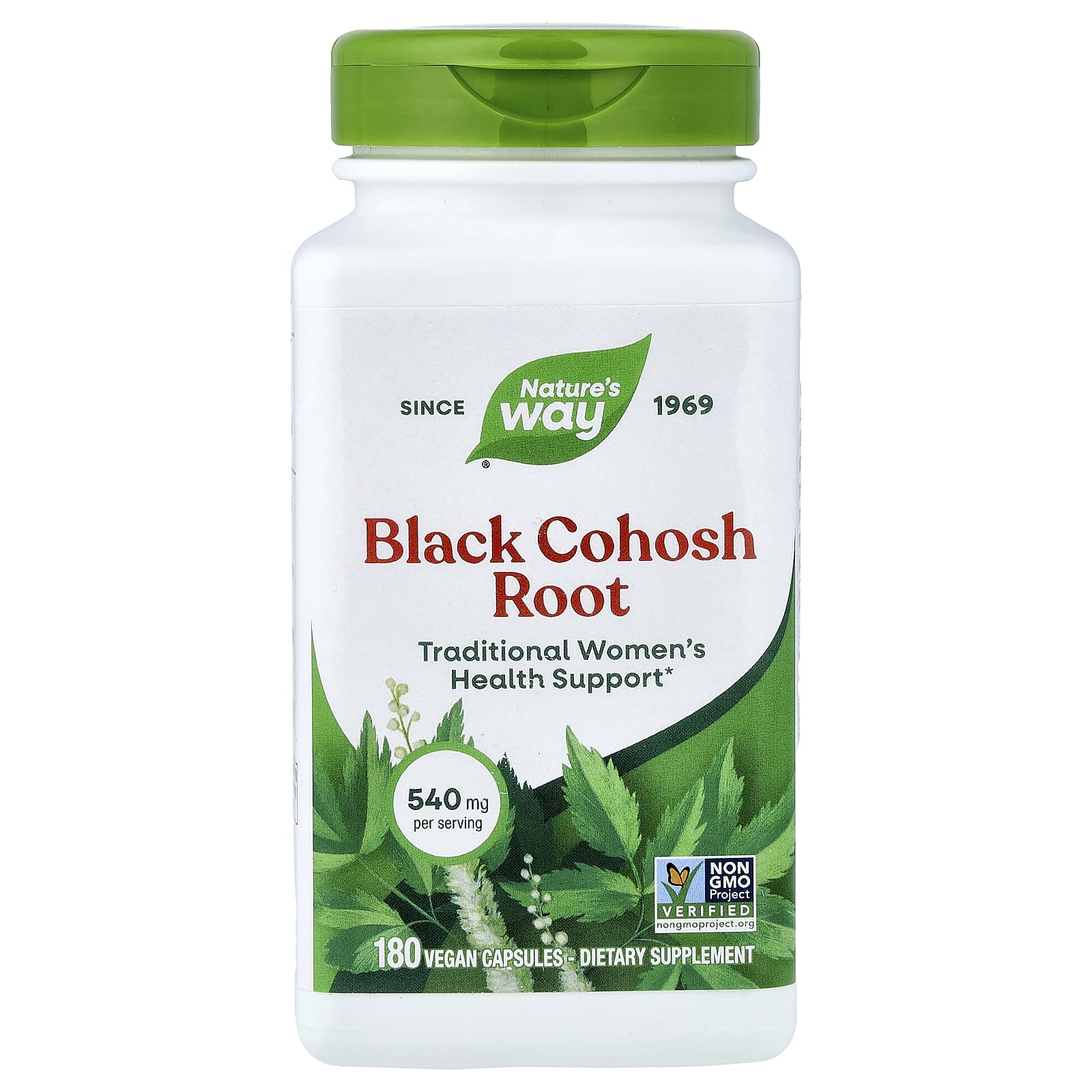 Nature's Way Black Cohosh Root – 180 gélules véganes — Tunisie