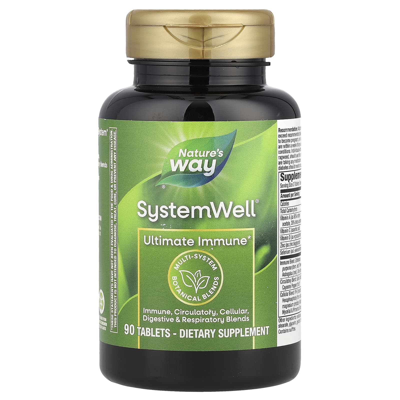 Nature's Way SystemWell, Ultimate Immune – 90 comprimés — Tunisie