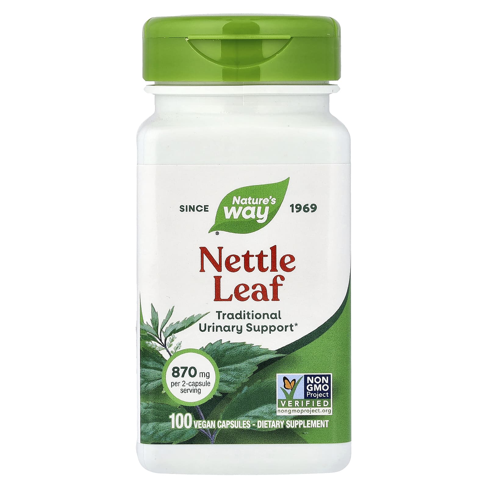 Nature's Way Nettle Leaf – 100 gélules véganes — Tunisie