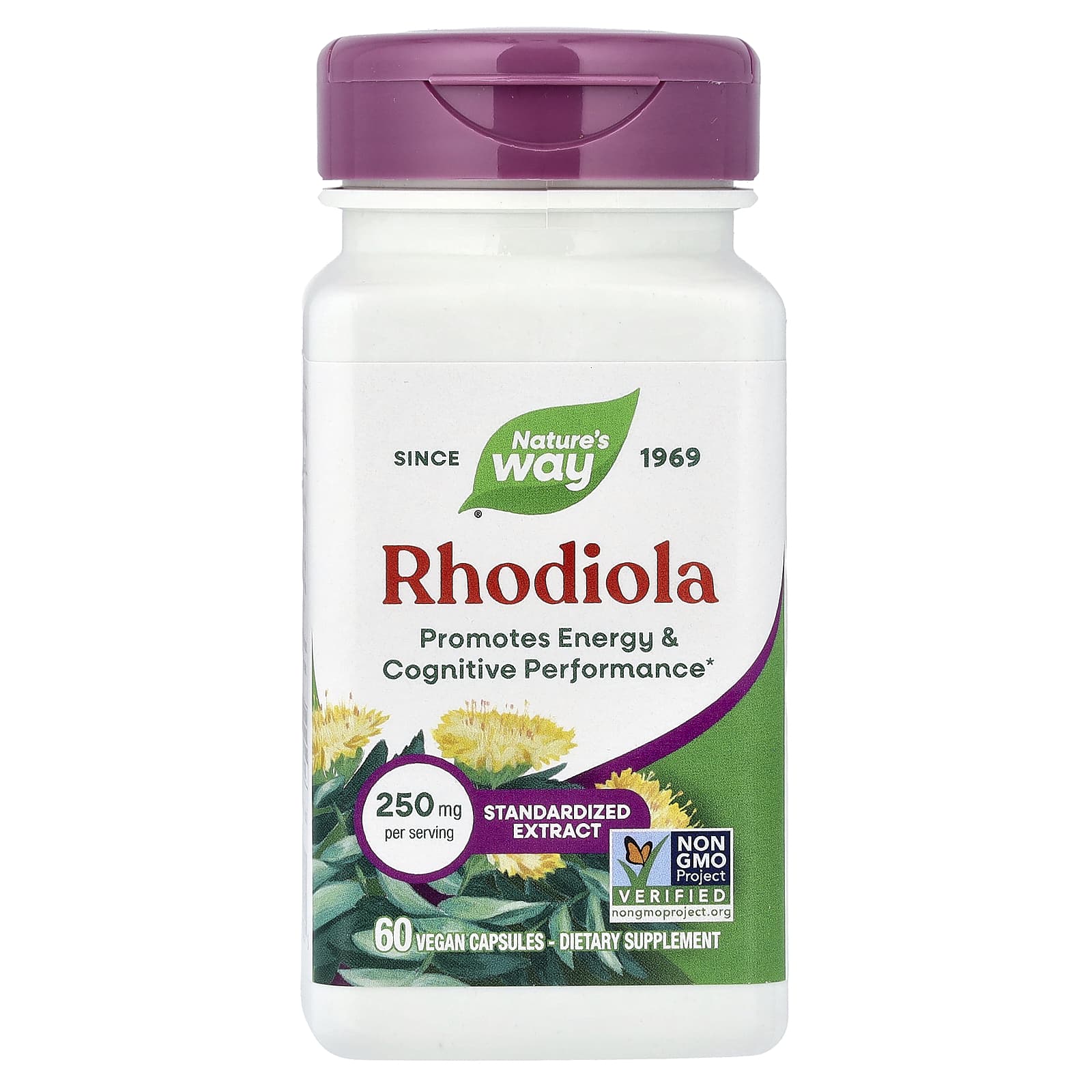 Nature's Way Rhodiola – 60 gélules véganes — Tunisie