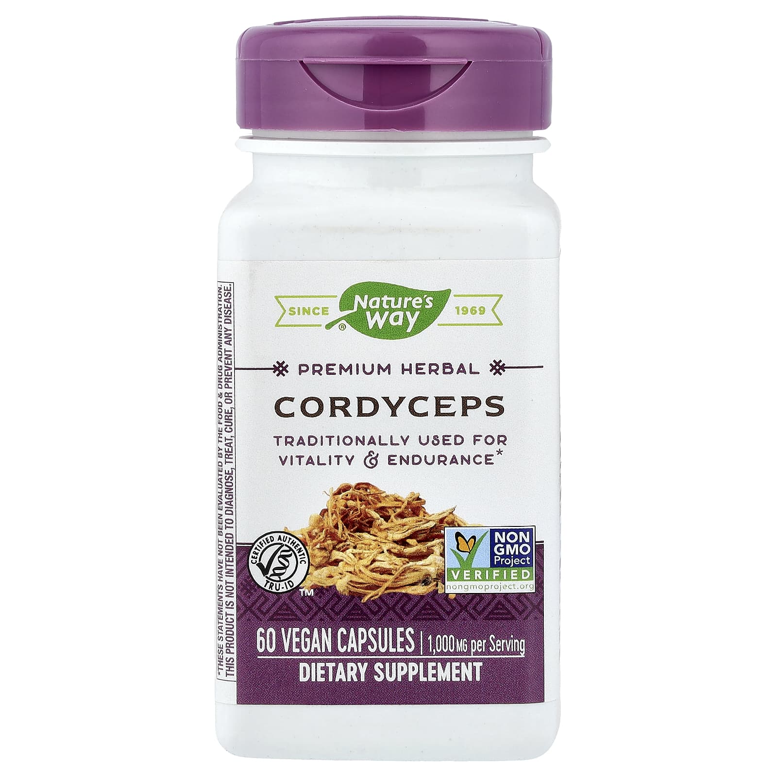 Nature's Way Cordyceps – 60 gélules véganes — Tunisie