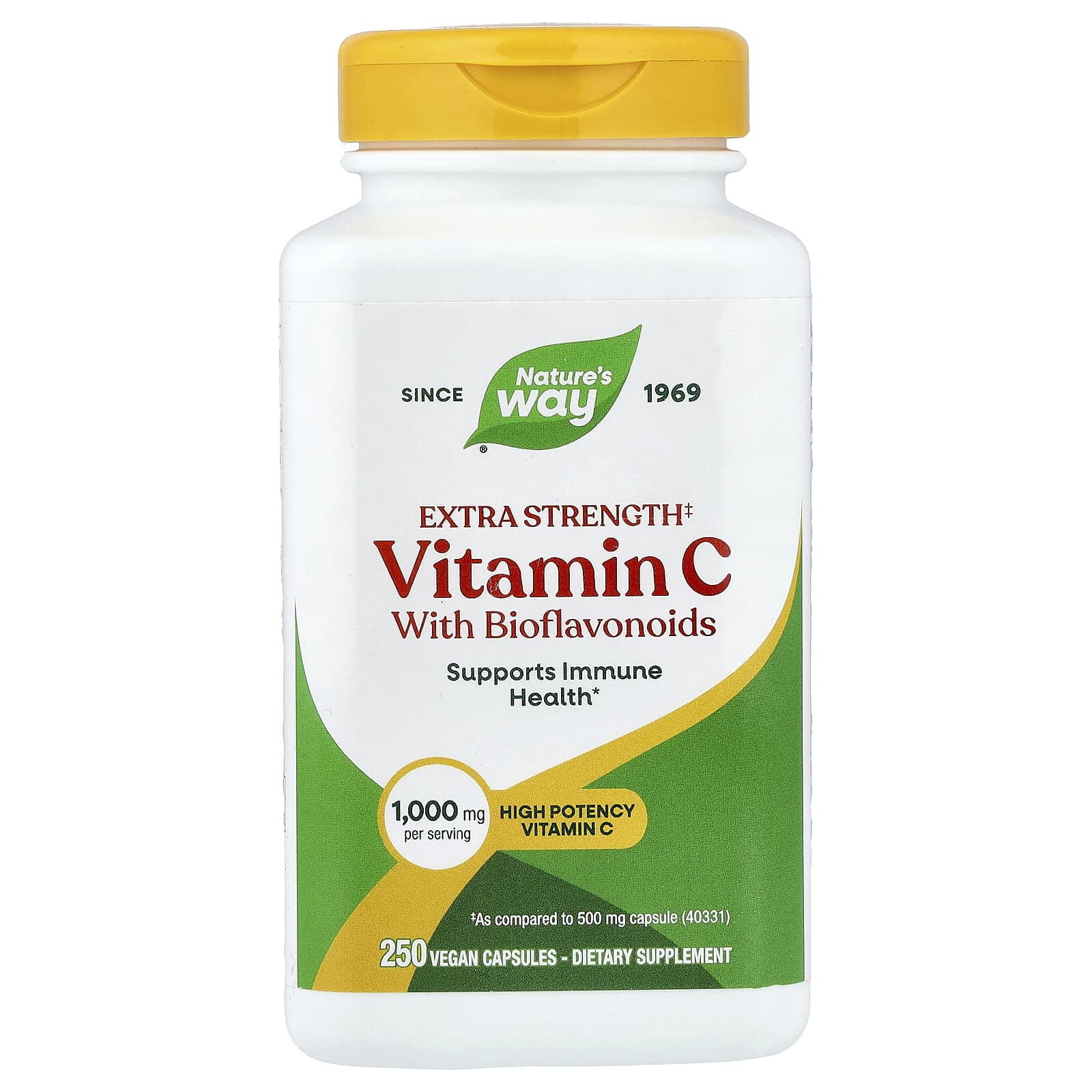Nature's Way Vitamin C With Bioflavonoids – 250 gélules véganes — Tunisie