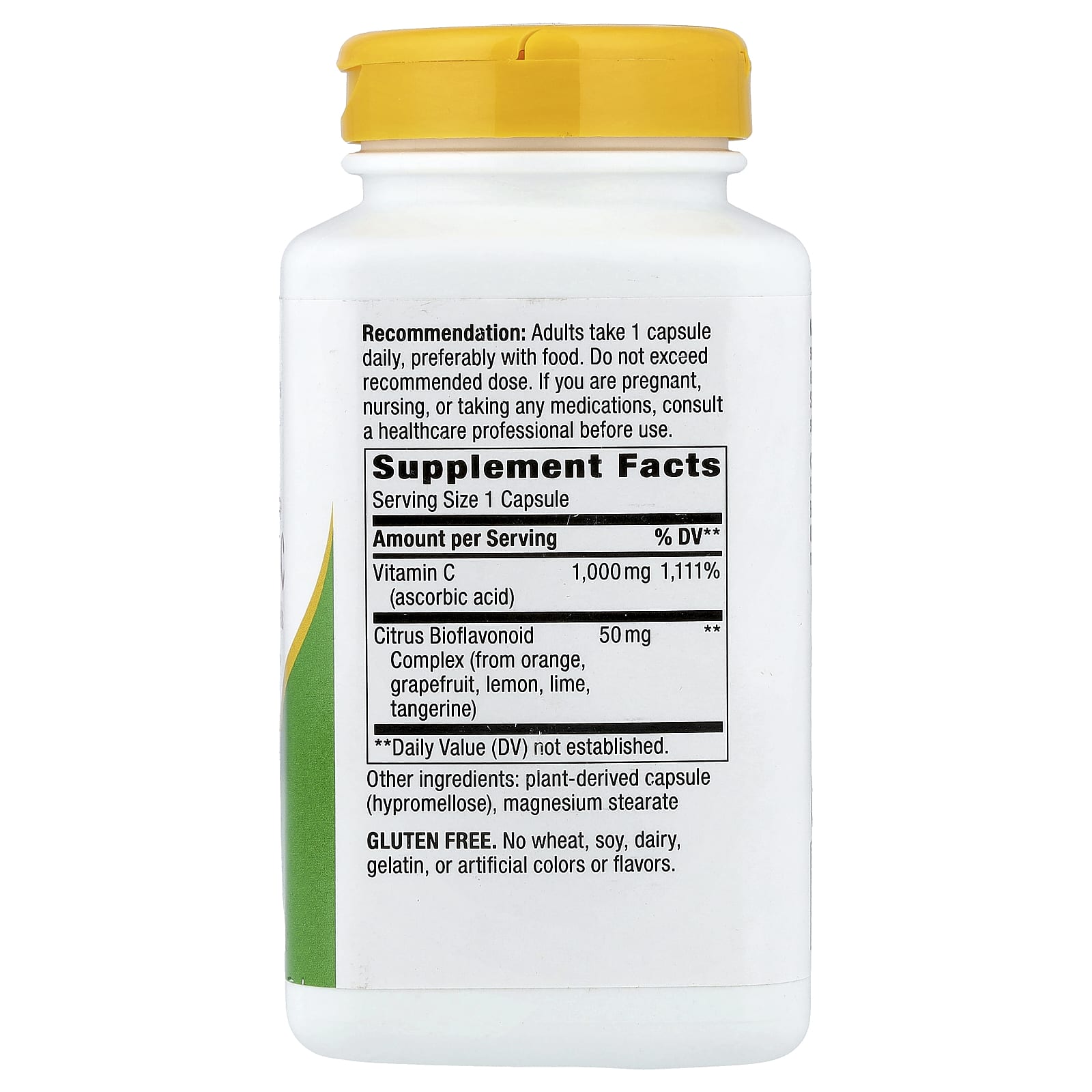 Nature's Way Vitamin C With Bioflavonoids – 250 gélules véganes — photo 2 sur 2