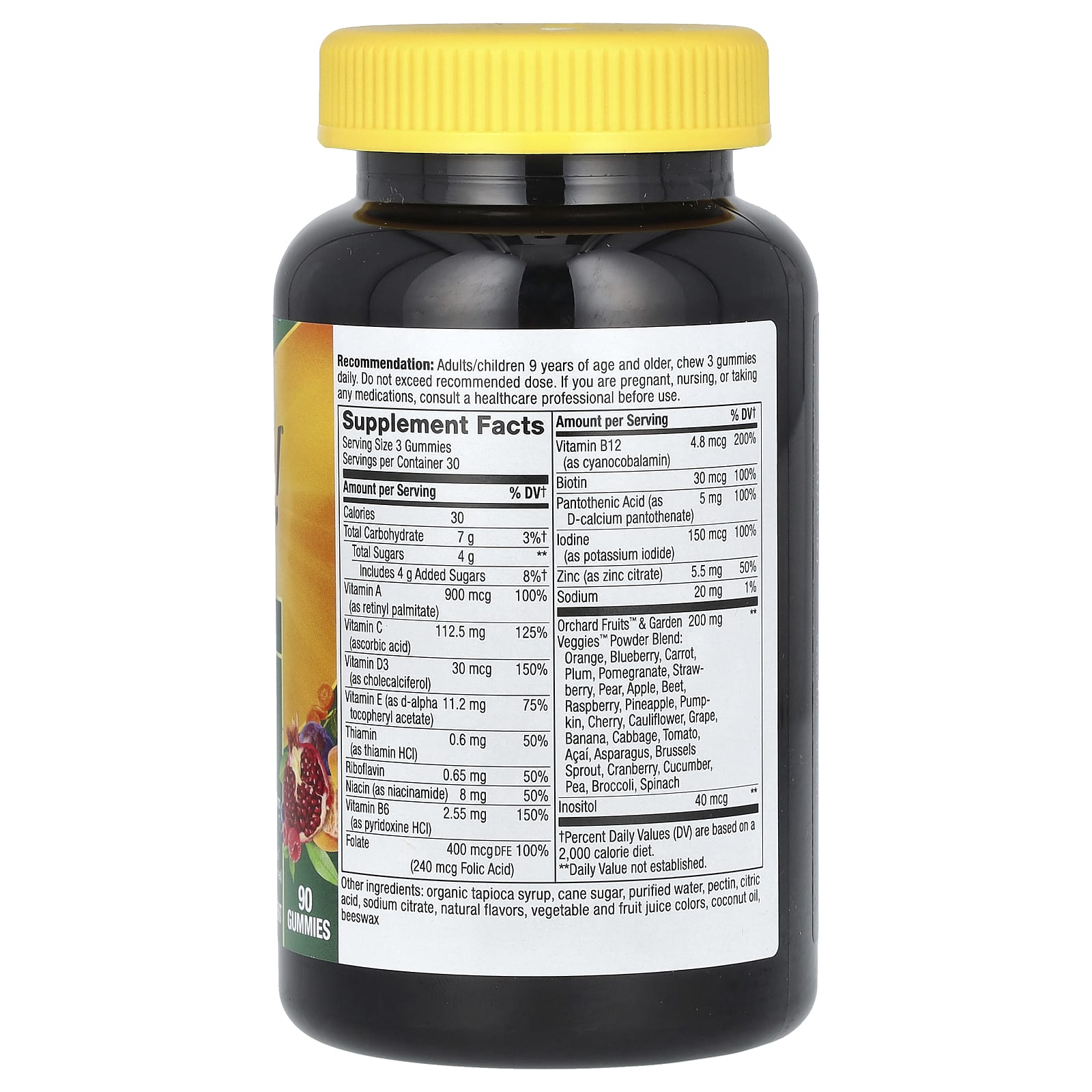 Nature's Way Alive! Adult Premium Gummies Multivitamin – Grape and Cherry – 90 gommes — photo 2 sur 2