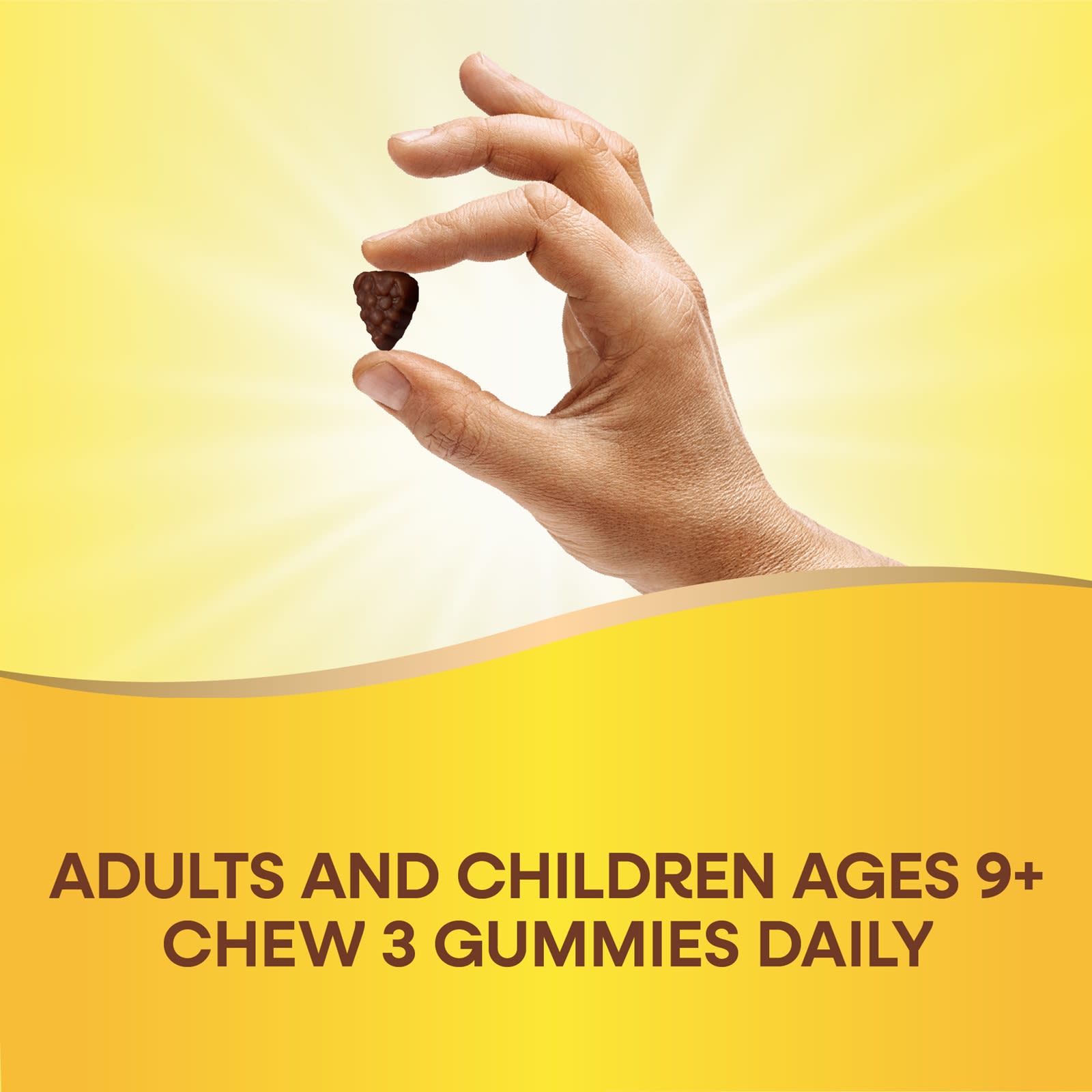 Nature's Way Alive! Adult Premium Gummies Multivitamin – Grape and Cherry – 90 gommes — étiquette 4