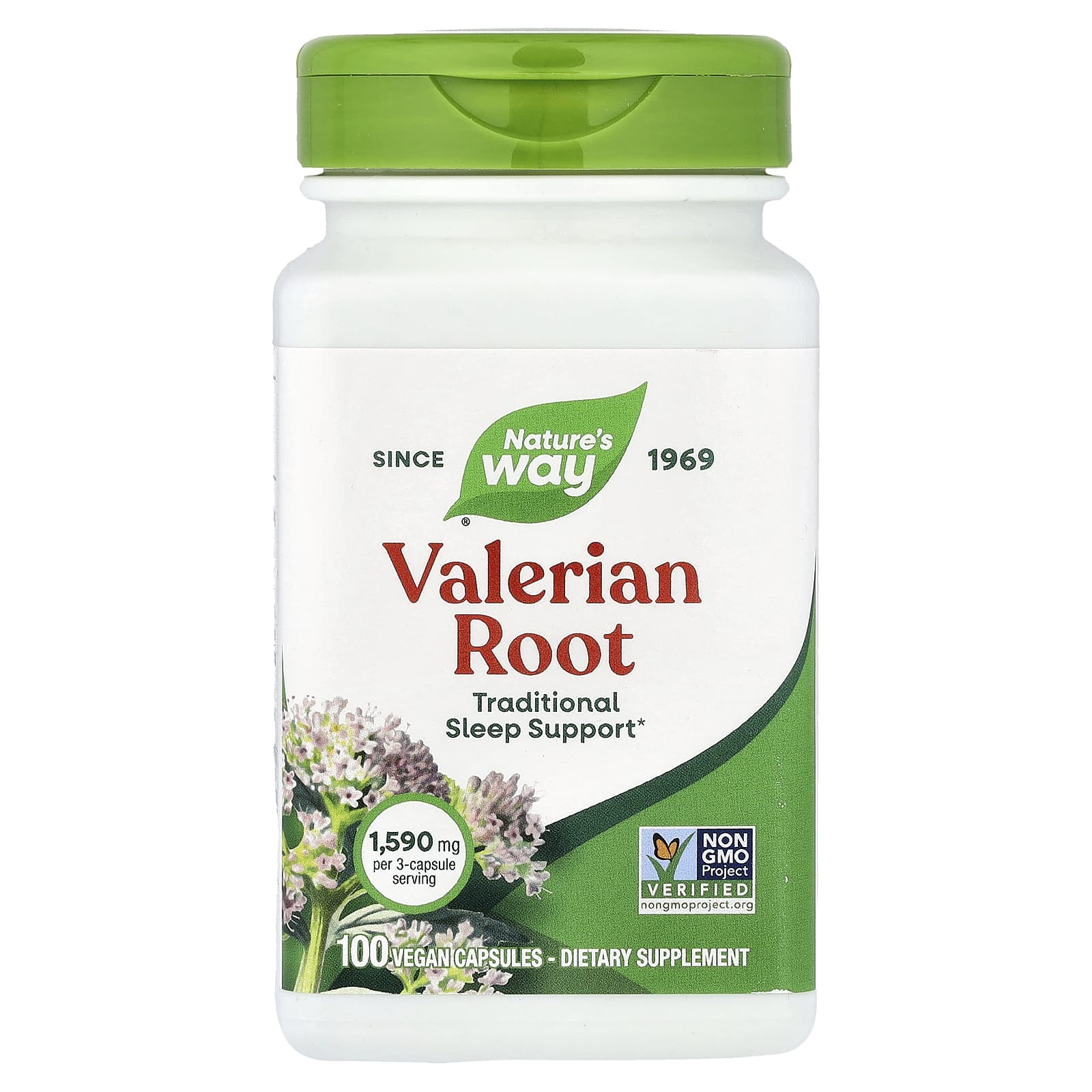 Nature's Way Valerian Root – 100 gélules véganes — Tunisie