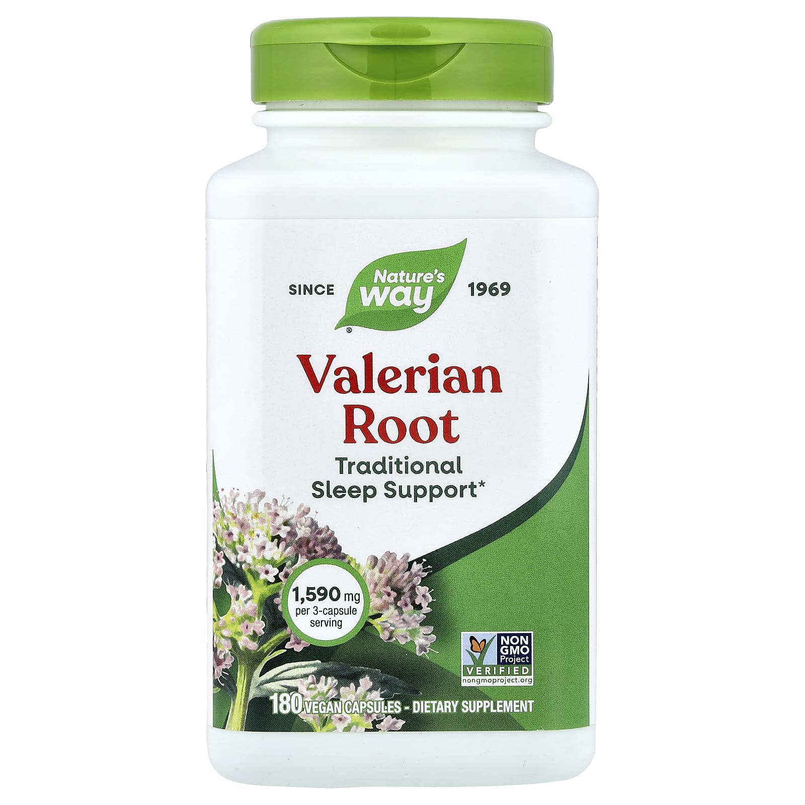 Nature's Way Valerian Root – 180 gélules véganes — Tunisie