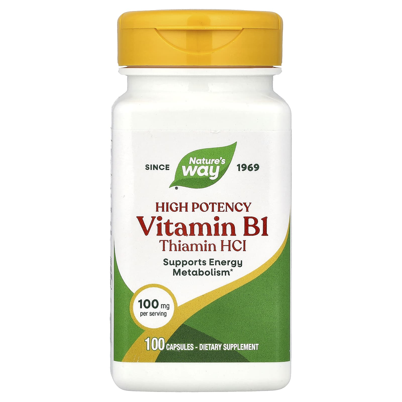 Nature's Way Vitamin B1 – 100 gélules — Tunisie