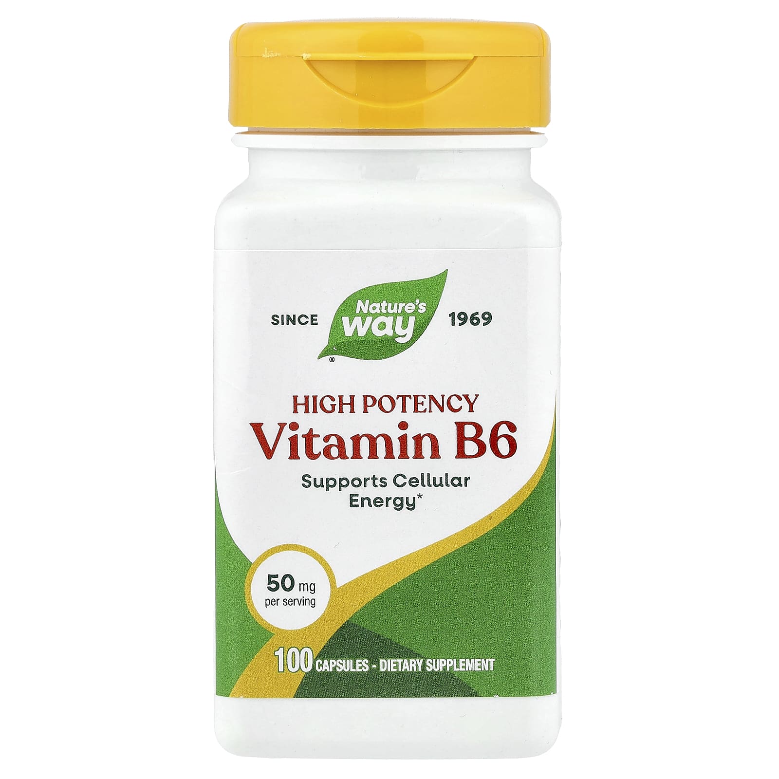 Nature's Way Vitamin B6 – 100 gélules — Tunisie