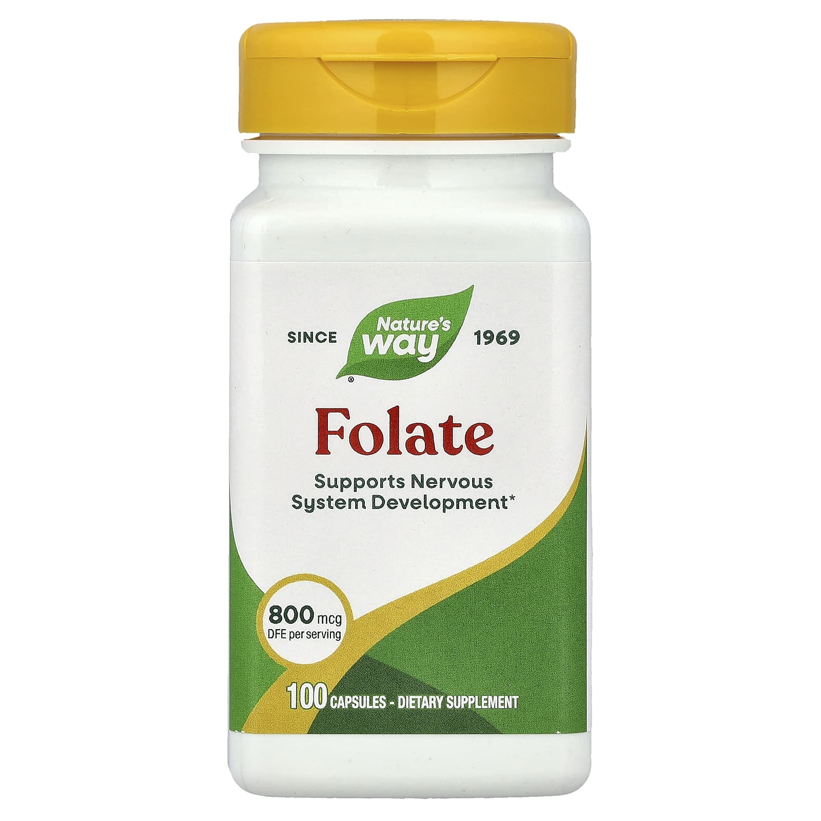 Nature's Way Folate – 100 gélules — Tunisie