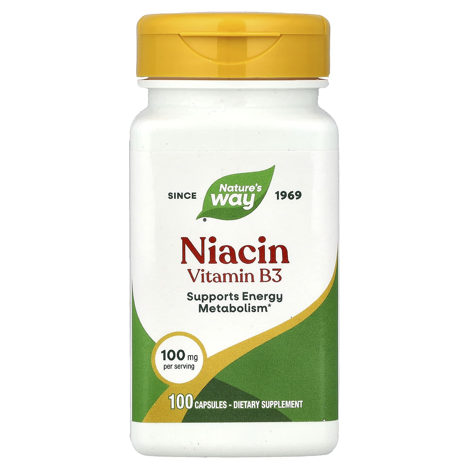 Nature's Way Niacin – 100 gélules — Tunisie