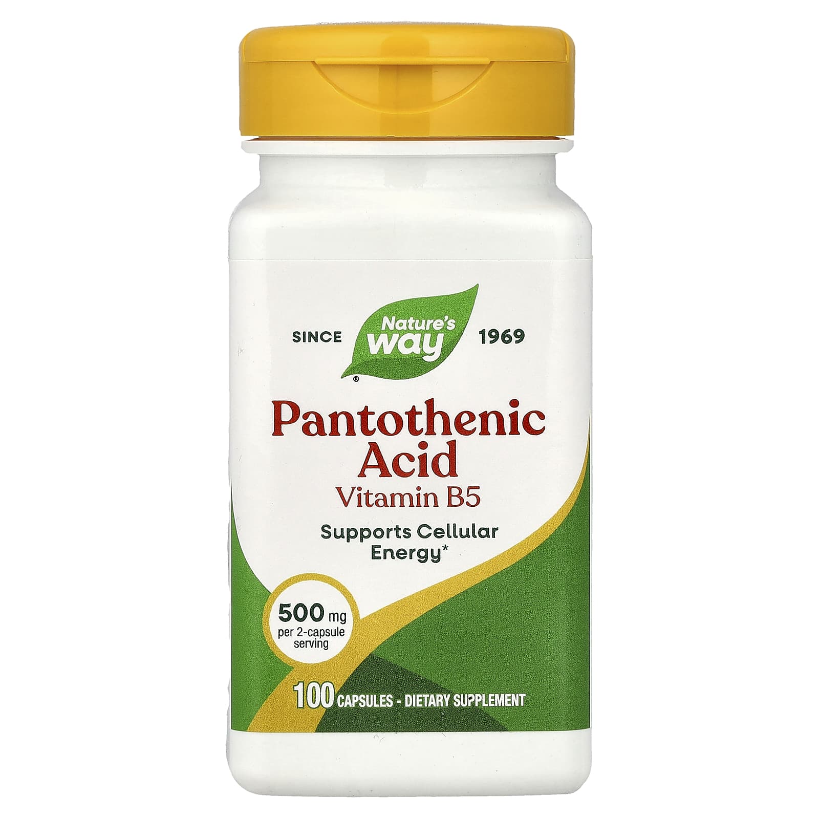 Nature's Way Pantothenic Acid – 100 gélules — Tunisie