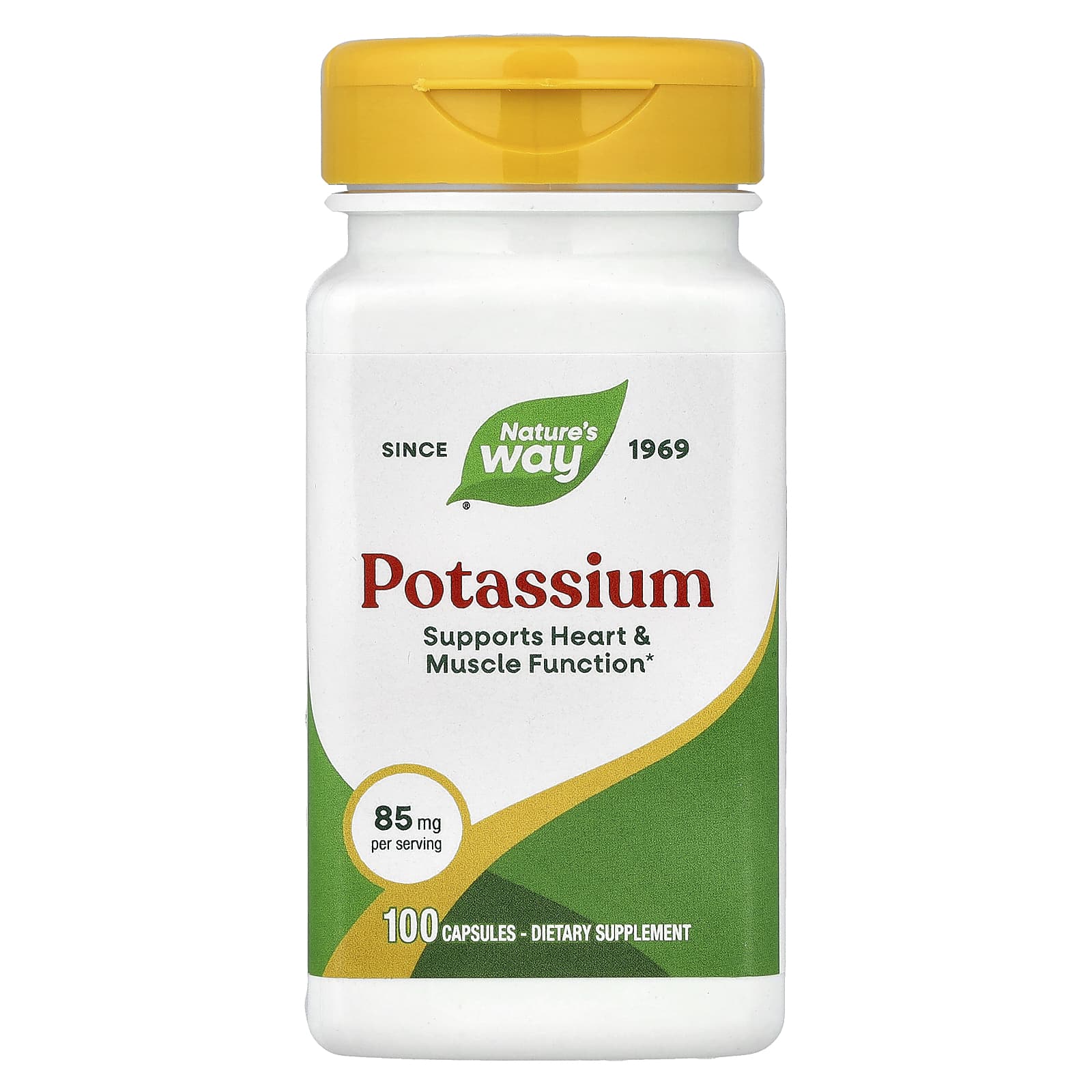 Nature's Way Potassium – 100 gélules — Tunisie