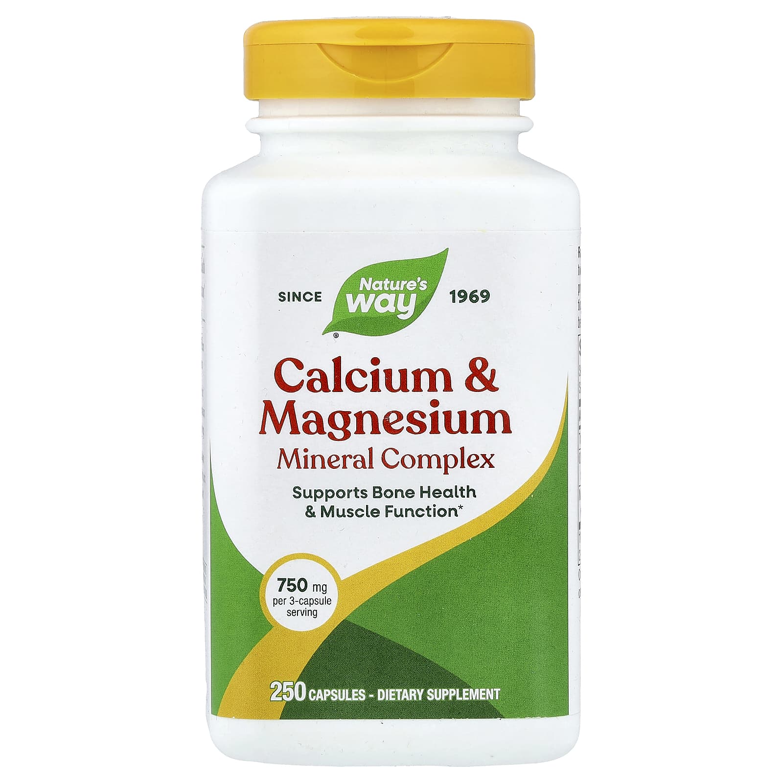Nature's Way Calcium & Magnesium Mineral Complex – 250 gélules — Tunisie