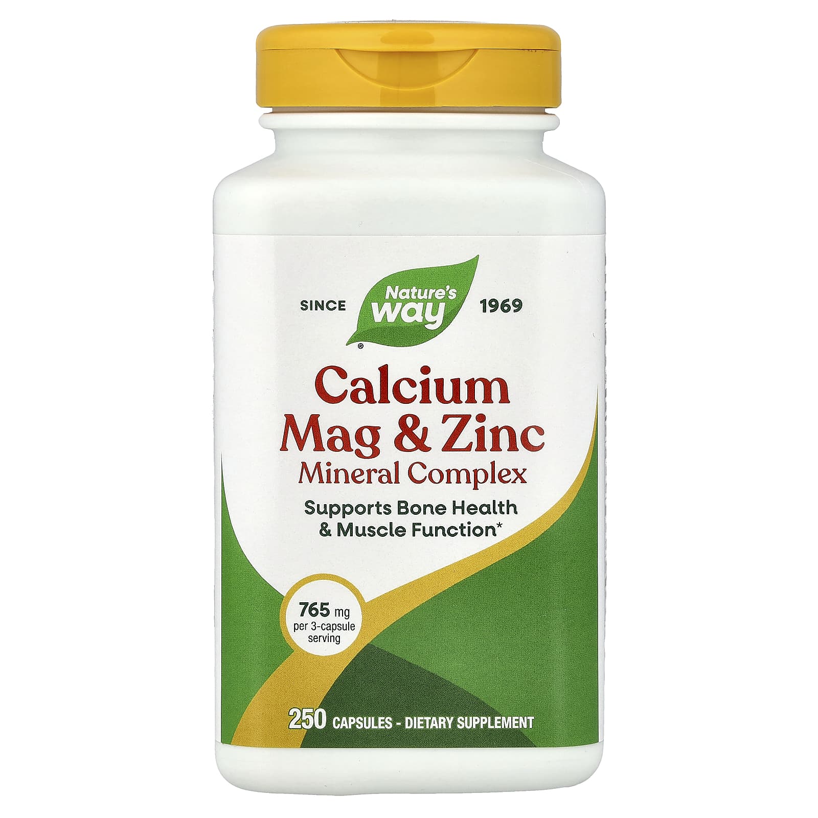 Nature's Way Calcium, Mag & Zinc Mineral Complex – 250 gélules — Tunisie