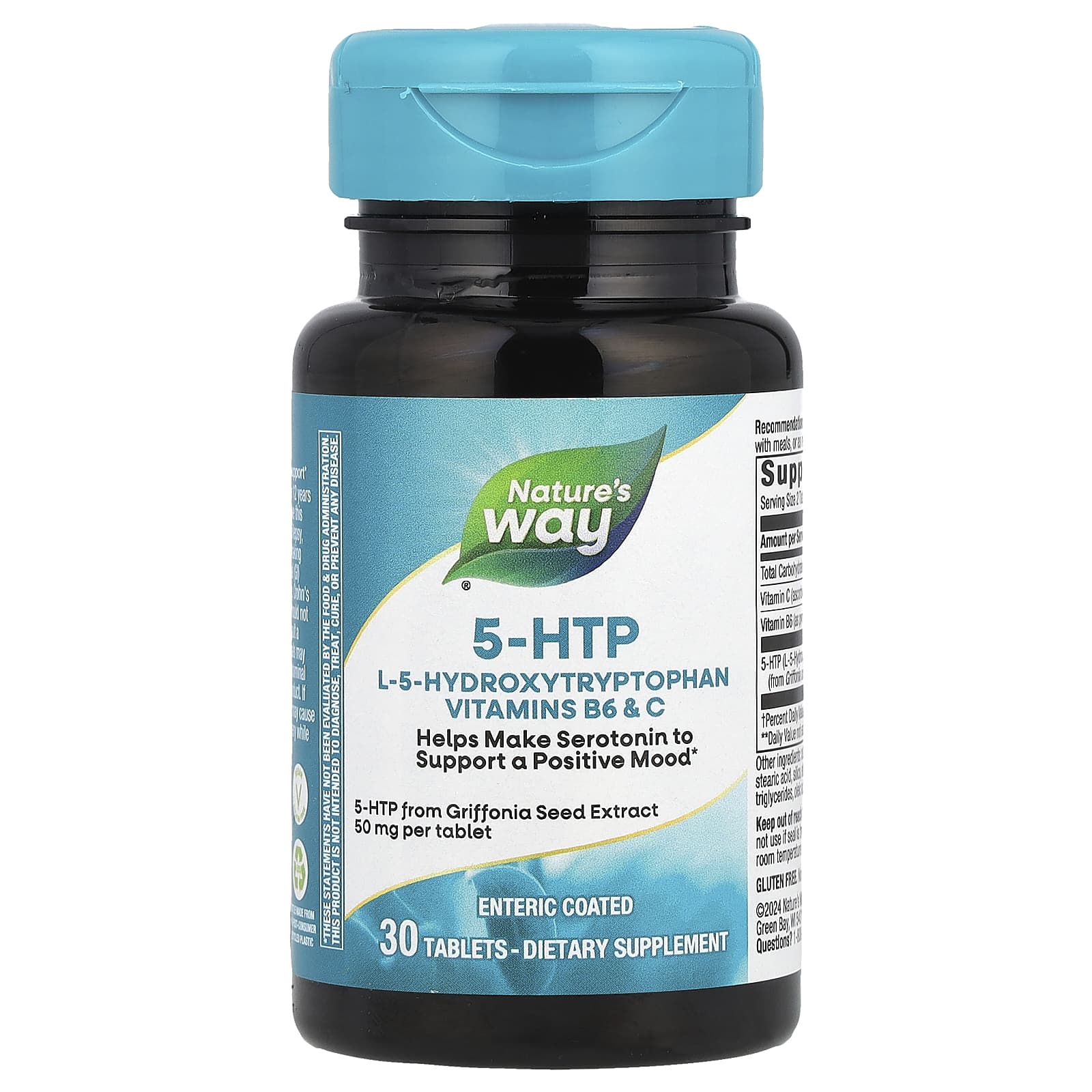 Nature's Way 5-HTP – 30 comprimés — Tunisie