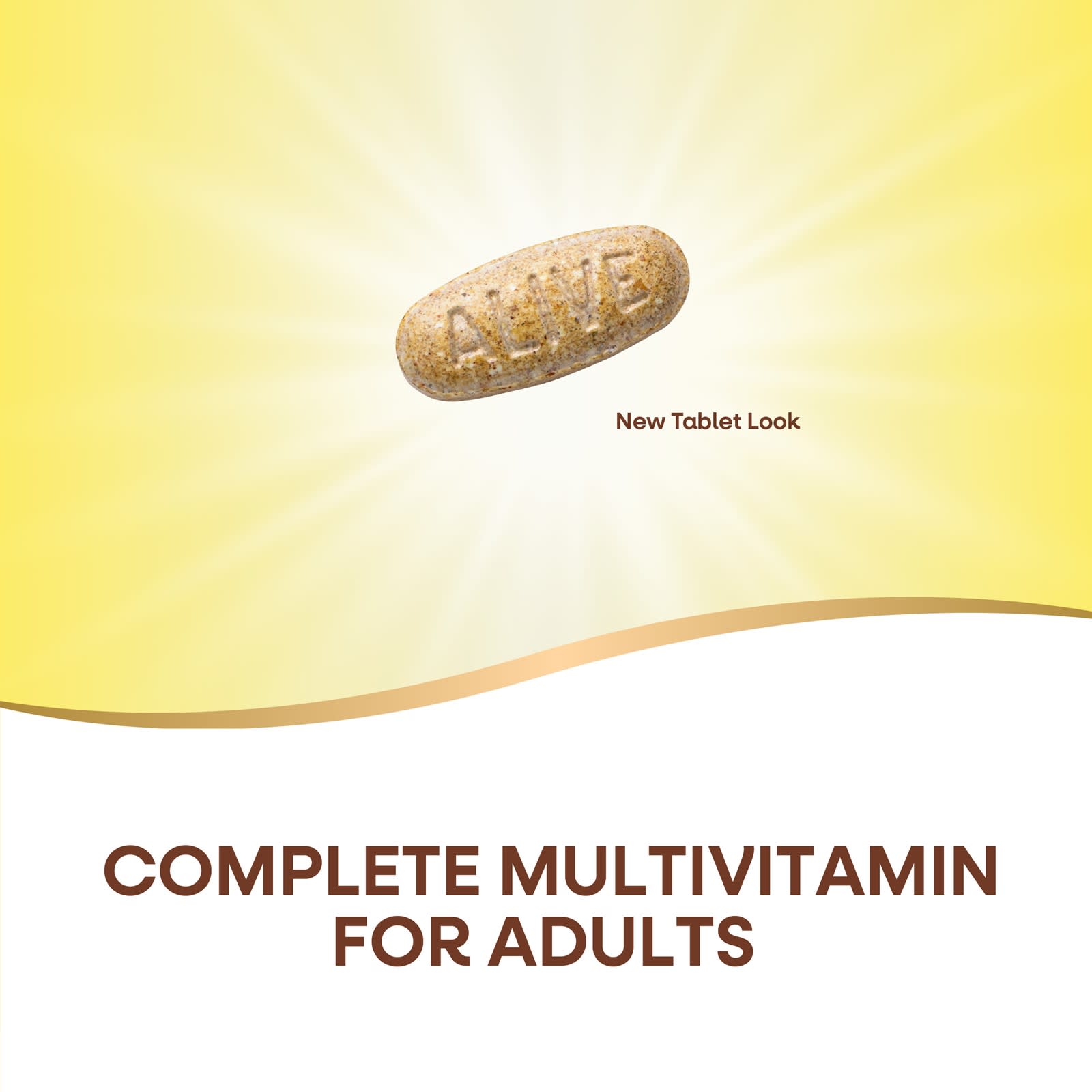 Nature's Way Alive! Adult Complete Multivitamin – 60 comprimés — étiquette 4