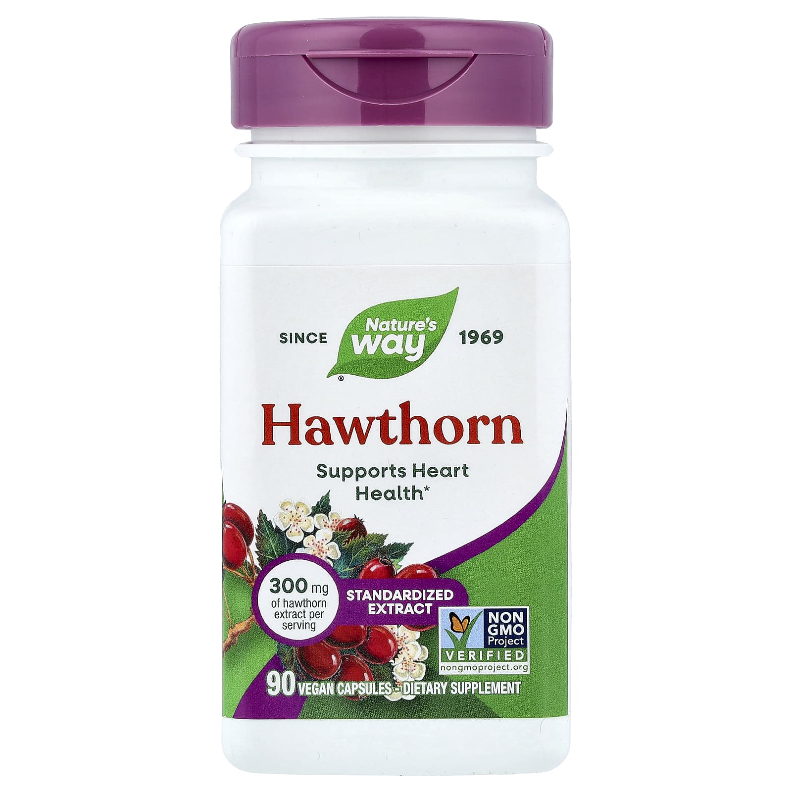 Nature's Way Hawthorn – 90 gélules véganes — Tunisie