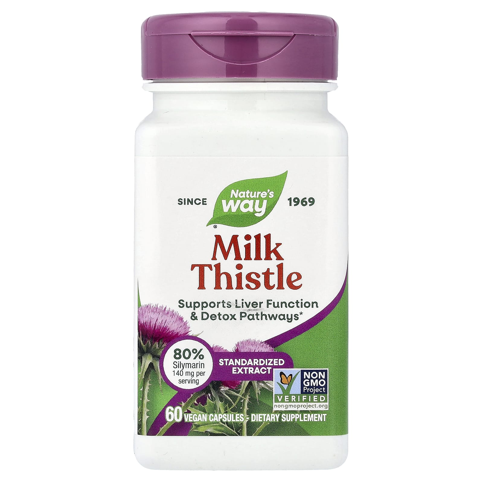 Nature's Way Milk Thistle – 60 gélules véganes — Tunisie