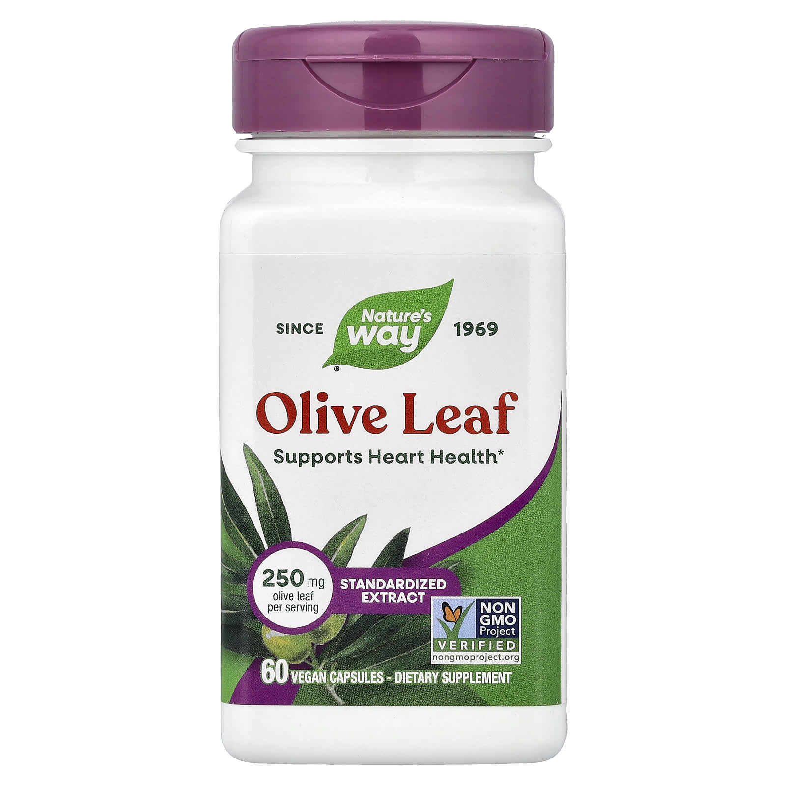 Nature's Way Olive Leaf – 60 gélules véganes — Tunisie