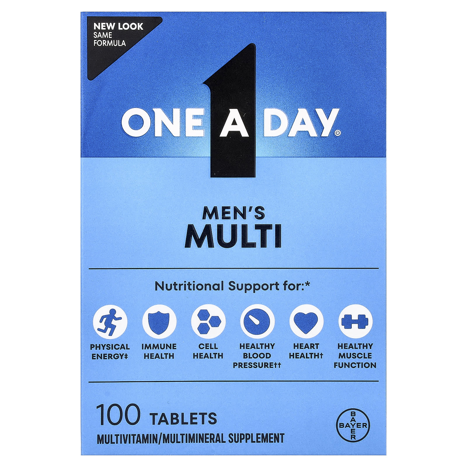 One-A-Day Men's Multi – 100 comprimés — Tunisie