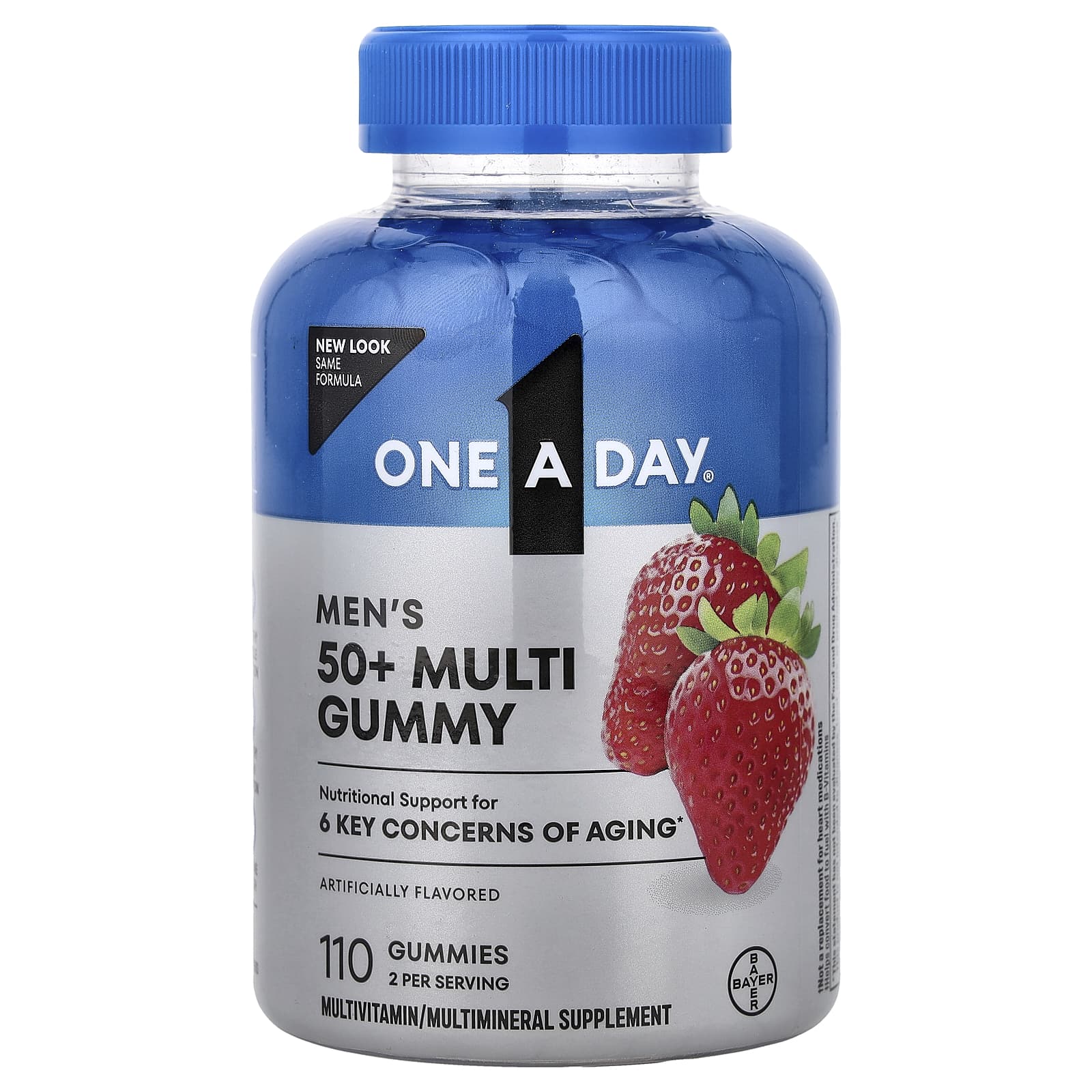 One-A-Day Men's 50+ Multi Gummy – 110 gommes — Tunisie