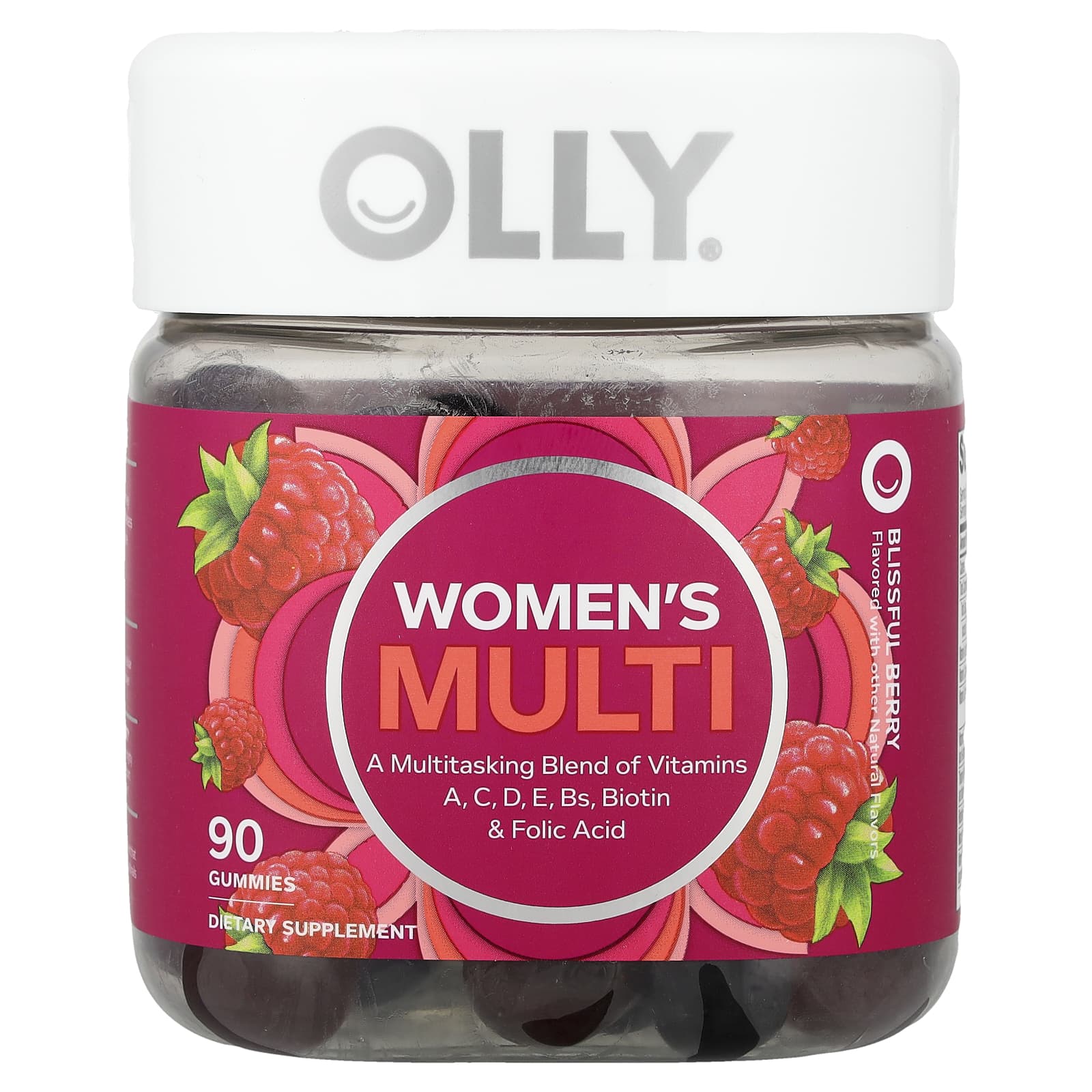 OLLY Women's Multi – Blissful Berry – 90 gommes — Tunisie