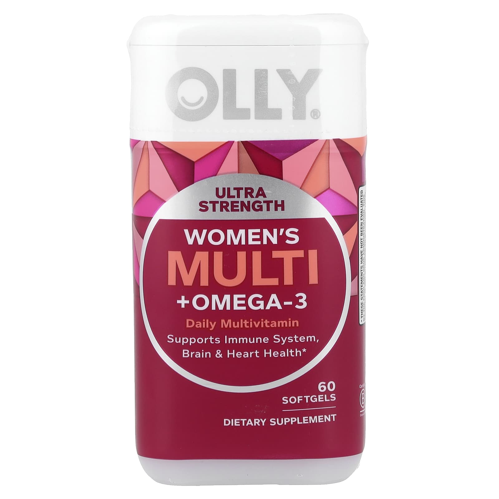 OLLY Women's Multi + Omega-3 – 60 capsules molles — Tunisie
