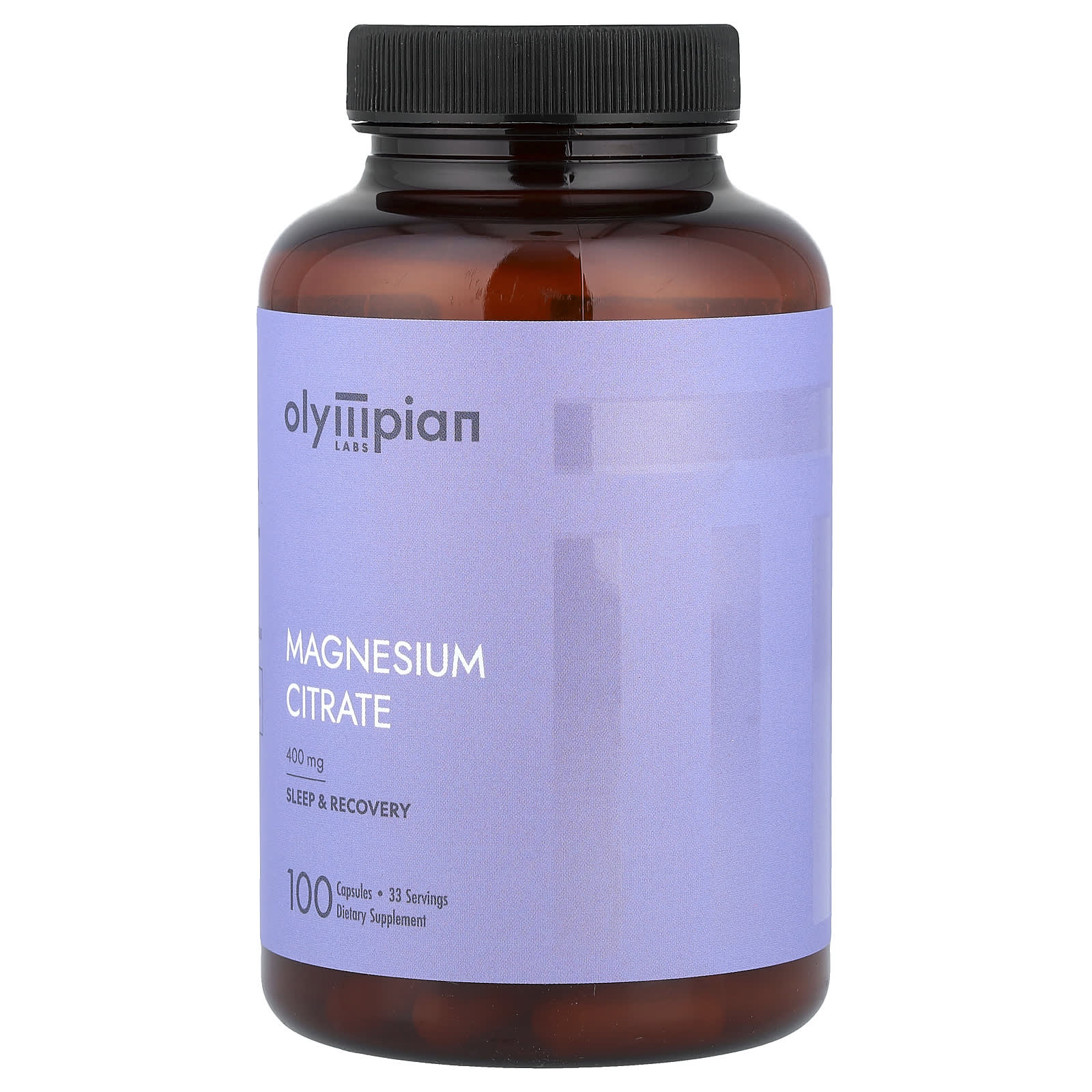 Olympian Labs Magnesium Citrate – 100 gélules — Tunisie