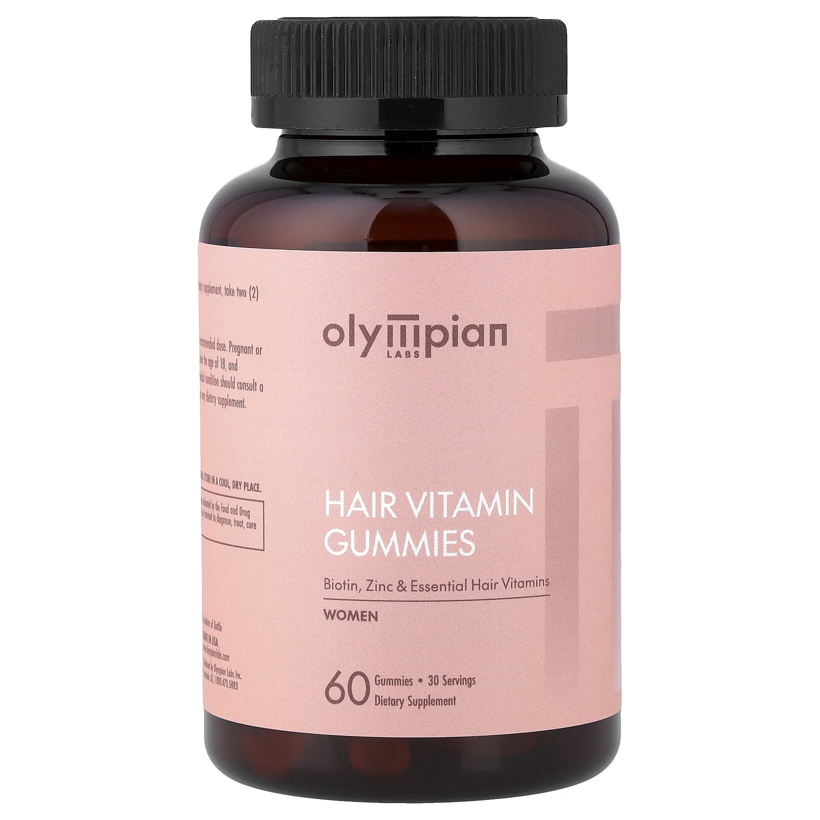 Olympian Labs Women, Hair Vitamin Gummies – 60 gommes — Tunisie