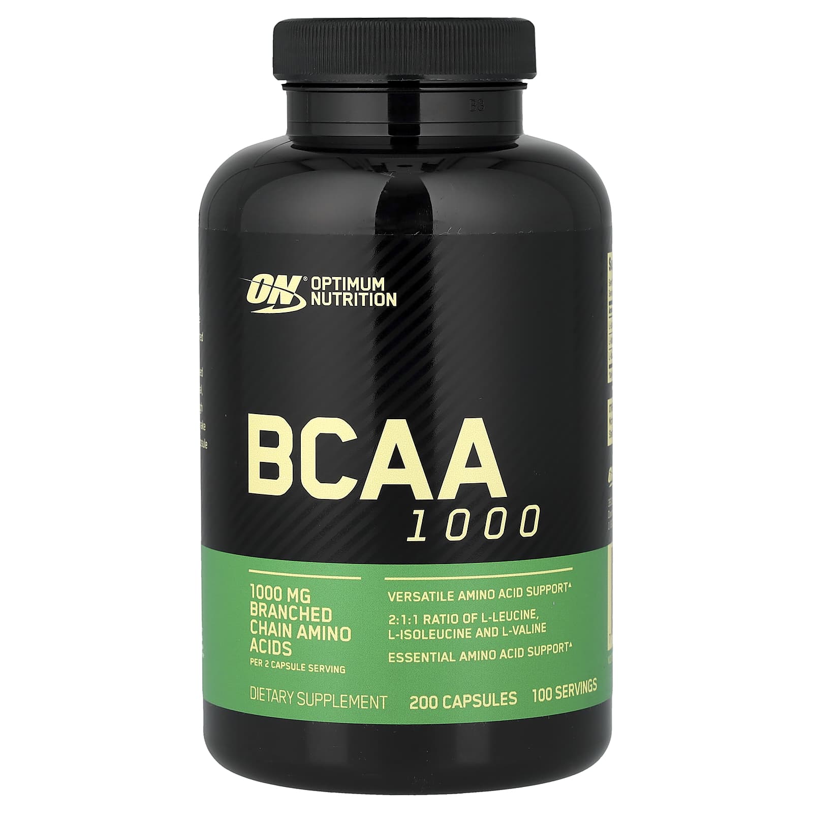 Optimum Nutrition BCAA 1000 – 200 gélules — Tunisie