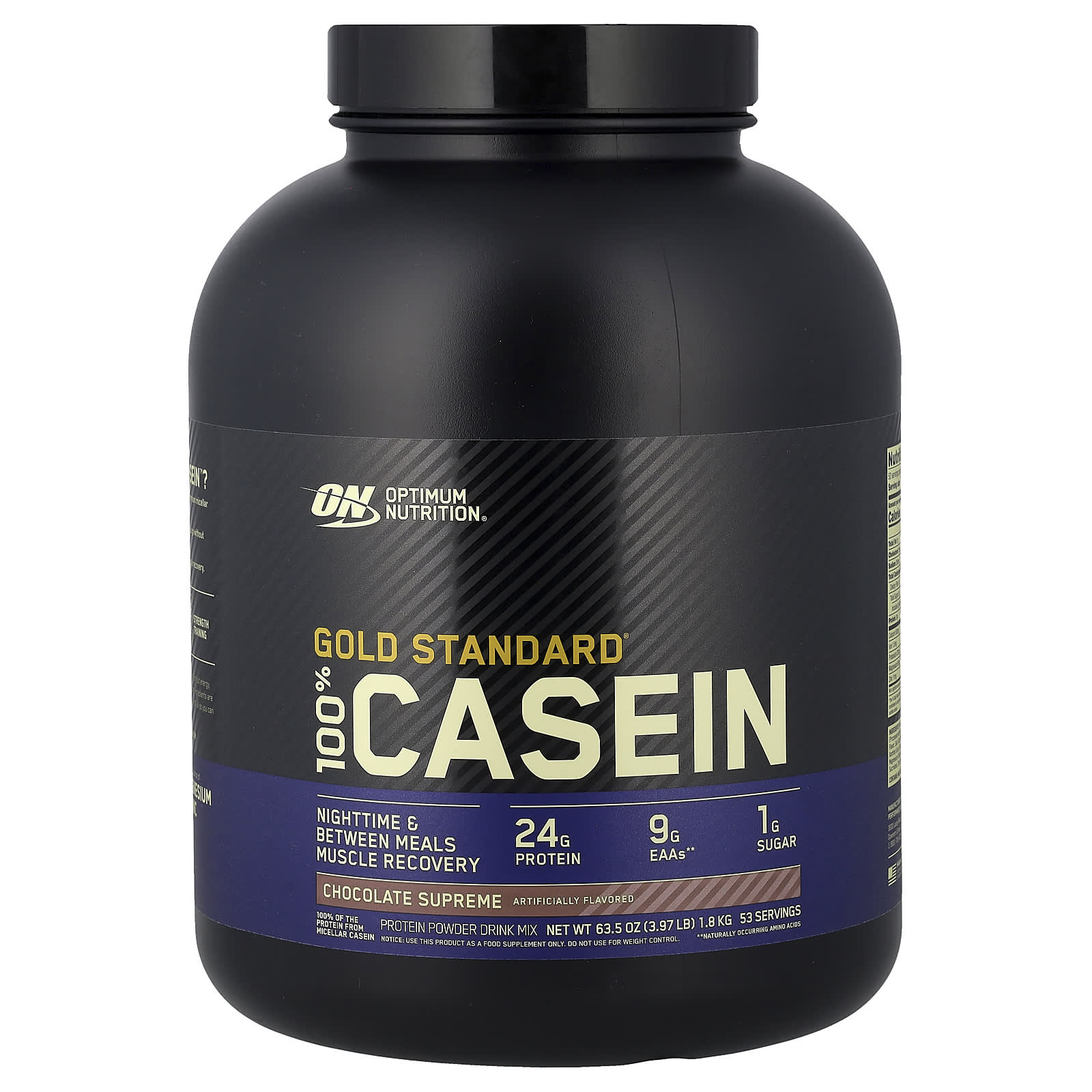 Optimum Nutrition Gold Standard 100% Casein – Chocolate Supreme – 1,8 kg — Tunisie