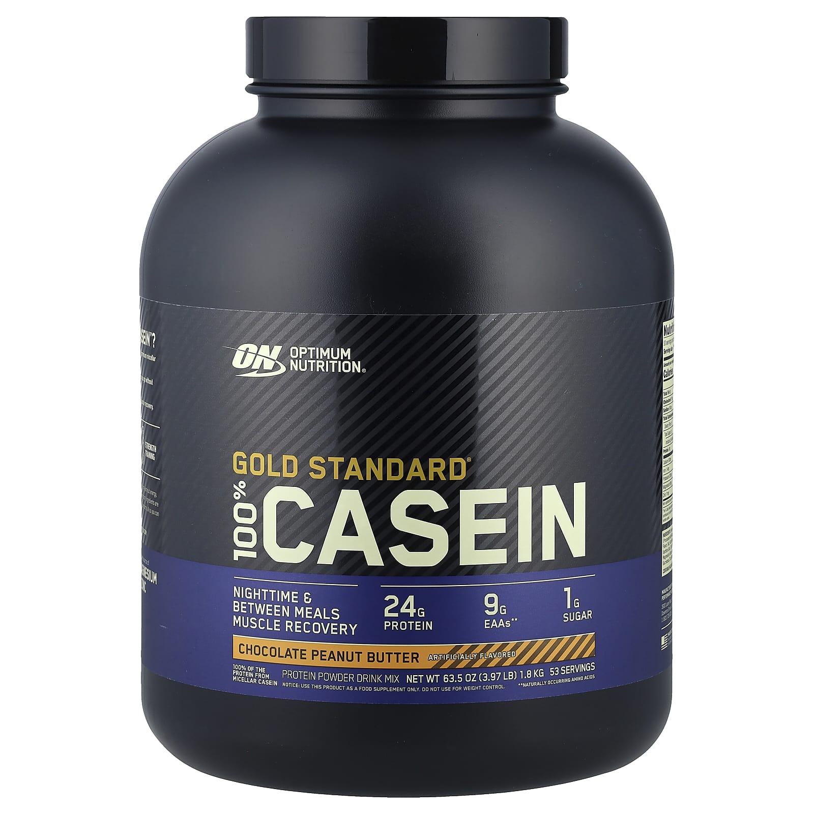 Optimum Nutrition Gold Standard 100% Casein – Chocolate Peanut Butter – 1,8 kg — Tunisie