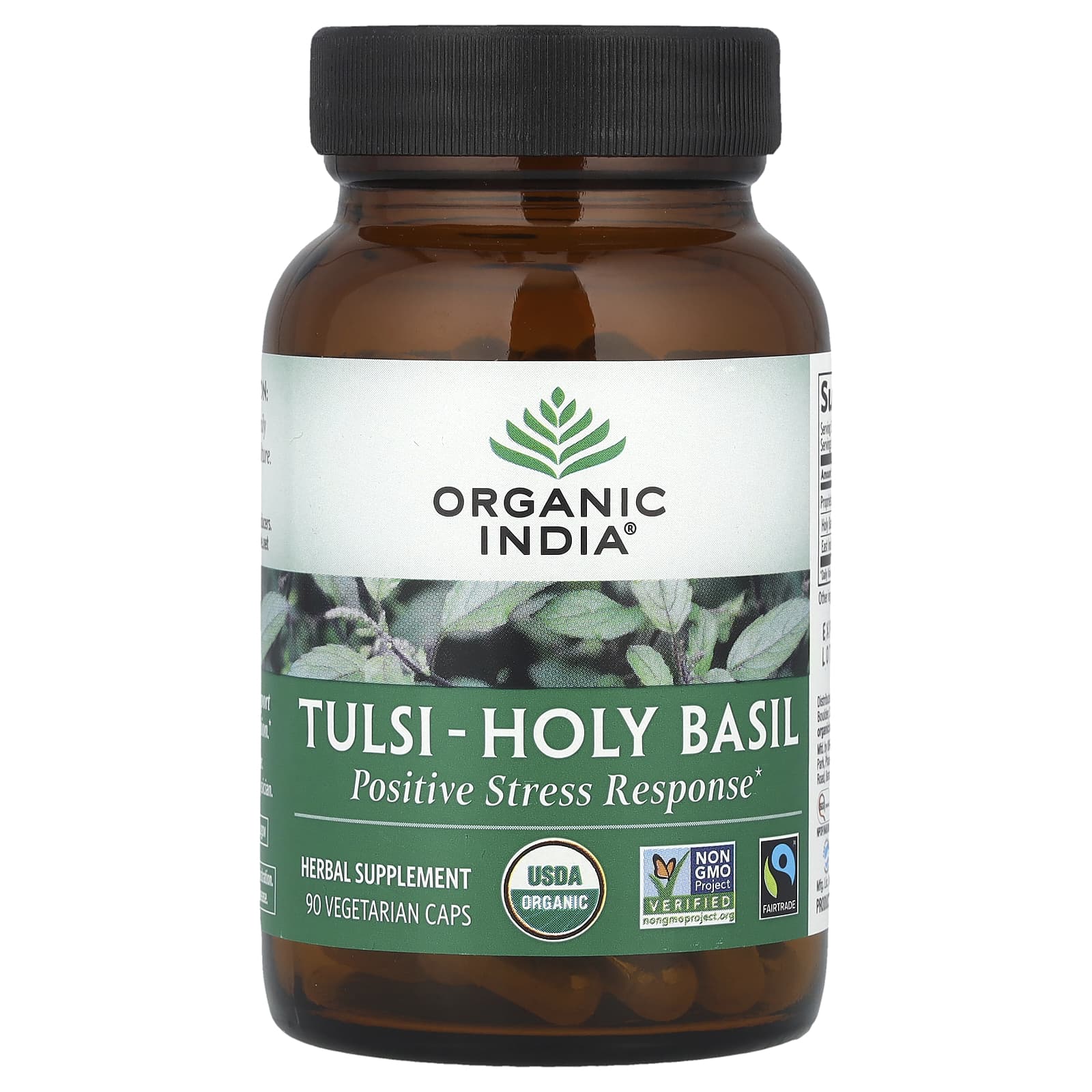Organic India Tulsi-Holy Basil, 90 Vegetarian Caps — Tunisie