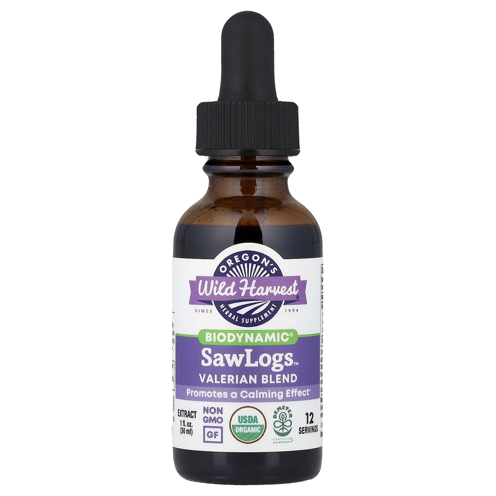 Oregon's Wild Harvest Biodynamic, SawLogs, Valerian Blend – 30 ml — Tunisie