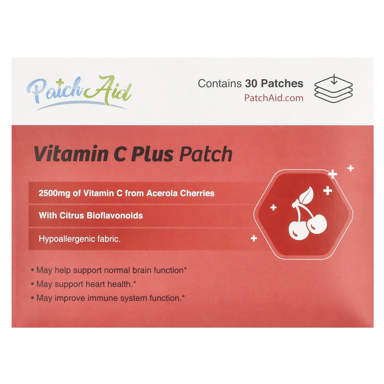PatchAid Vitamin C Plus Patch, 30 Patches — Tunisie