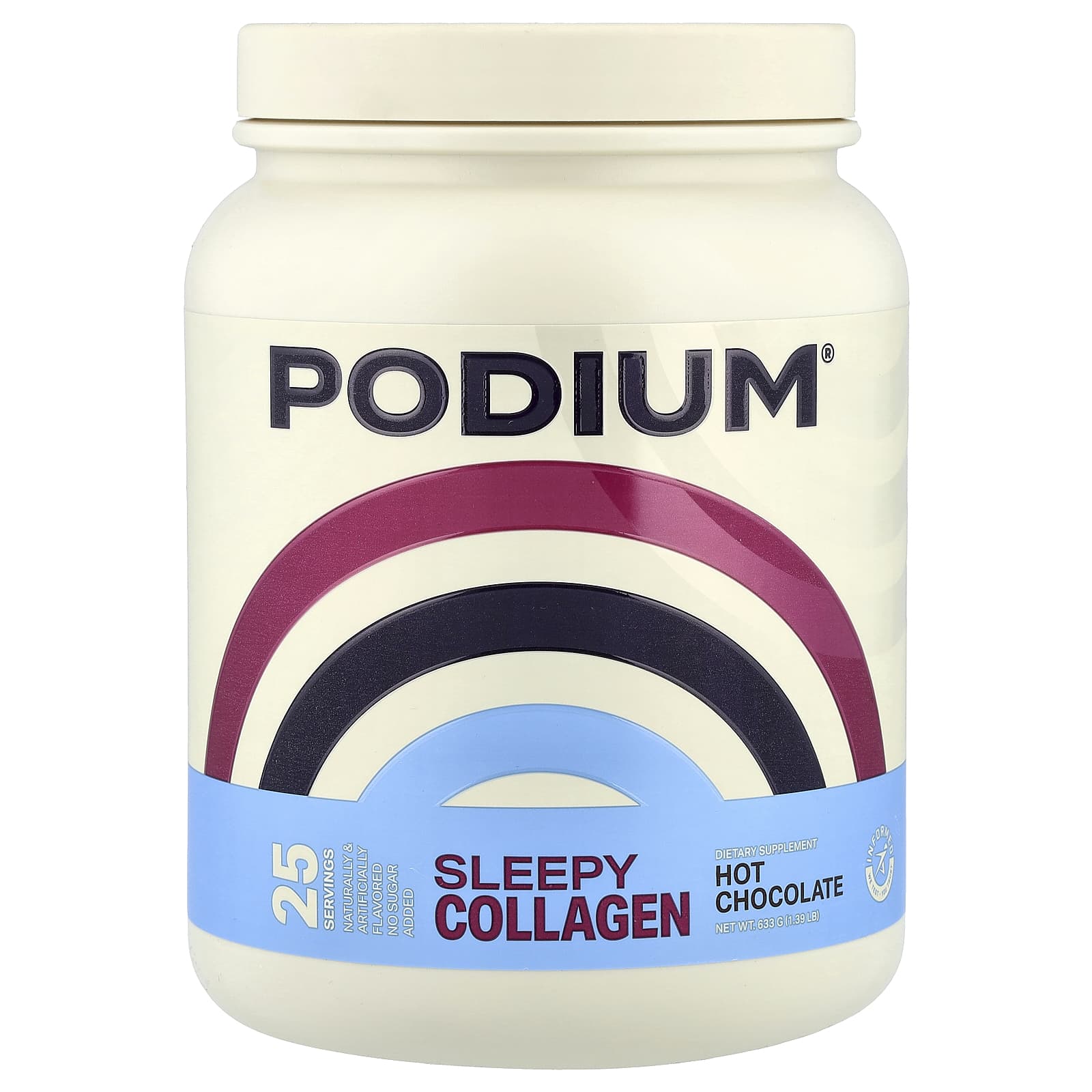 Podium Nutrition Sleepy Collagen – Hot Chocolate – 633 g — Tunisie