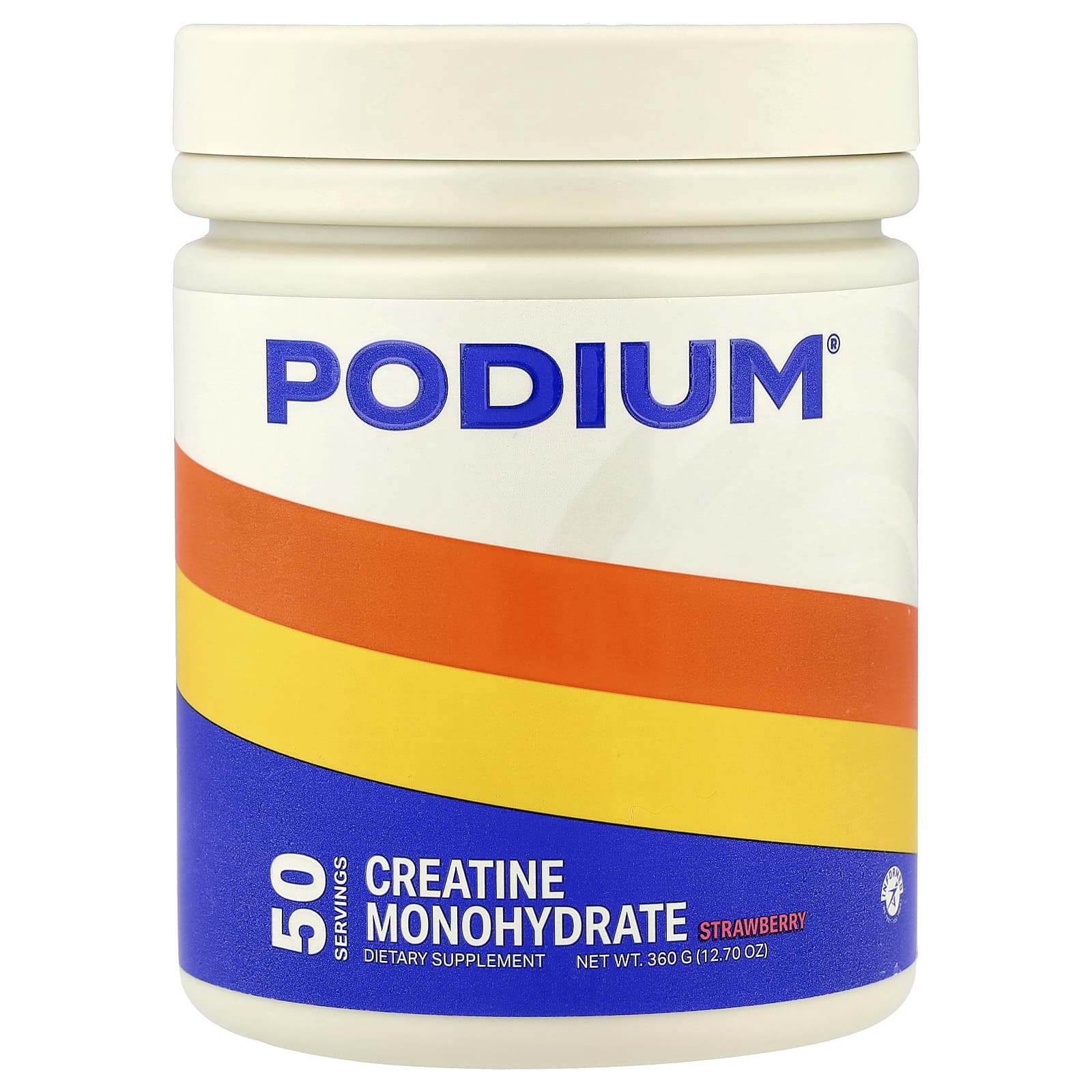 Podium Nutrition Creatine Monohydrate – Strawberry – 360 g — Tunisie
