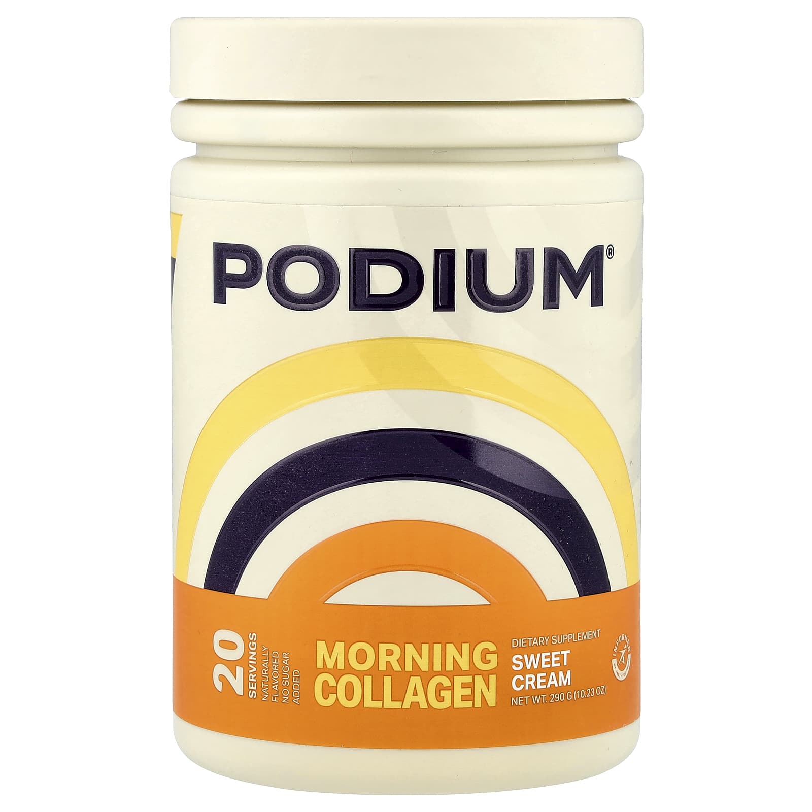 Podium Nutrition Morning Collagen – Sweet Cream – 290 g — Tunisie