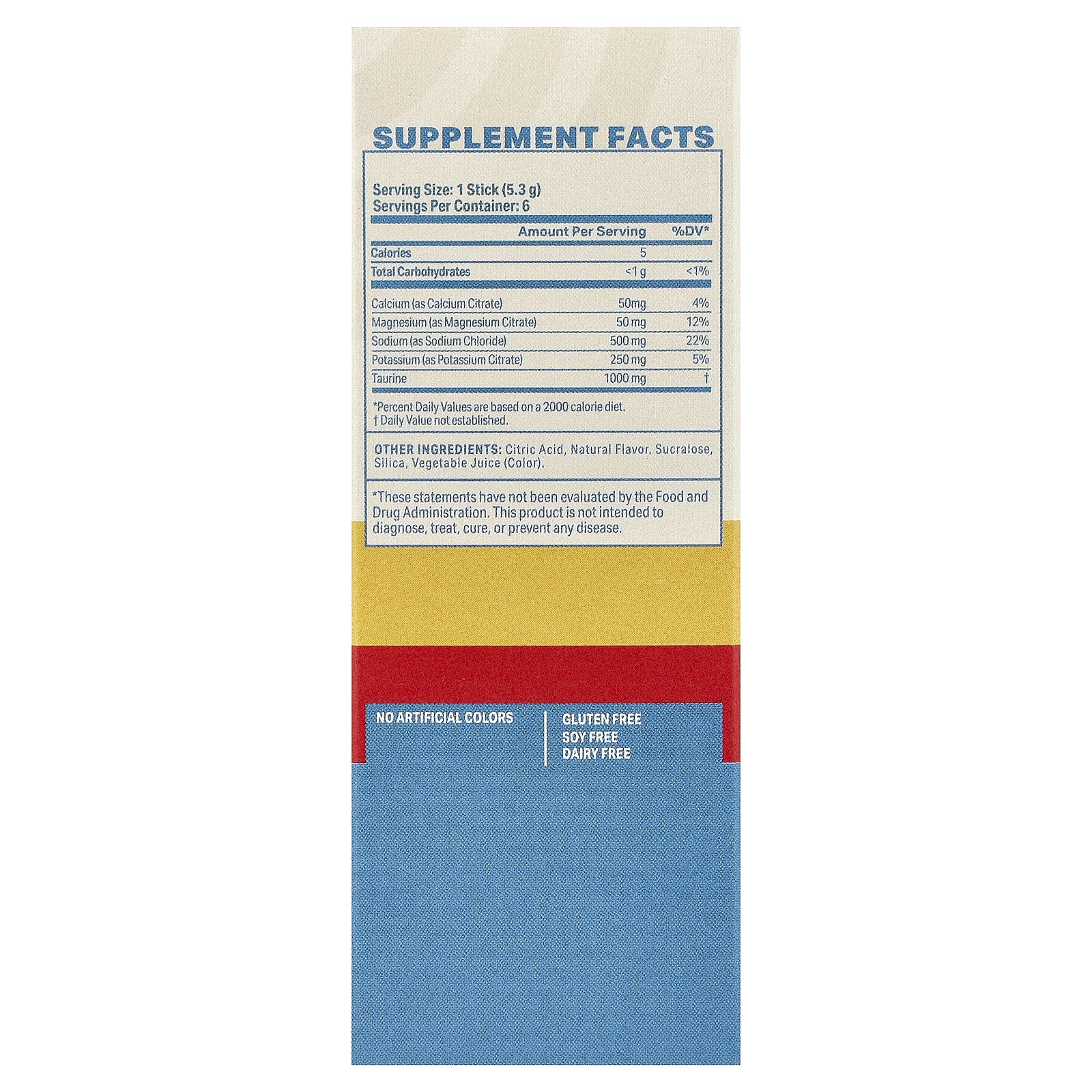 Podium Nutrition Salt + Electrolytes, Hydration Sticks – Tropical Lime – 5,3 g — photo 2 sur 2
